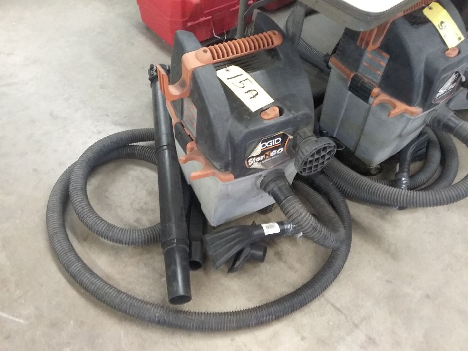 RIDGID STOR N GO WET DRY CLEANING SYSTEM