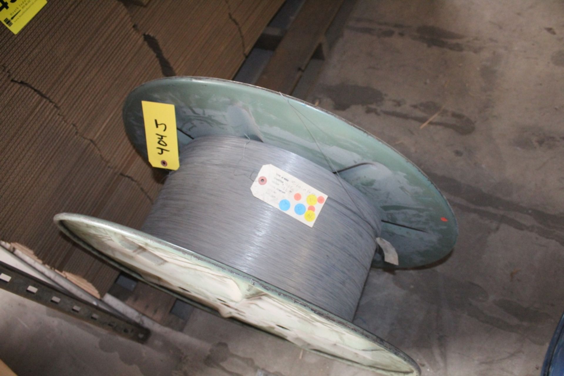 STAINLESS STEEL WIRE, TYPE 302, DIA.- .031, APPROX. 271LBS.