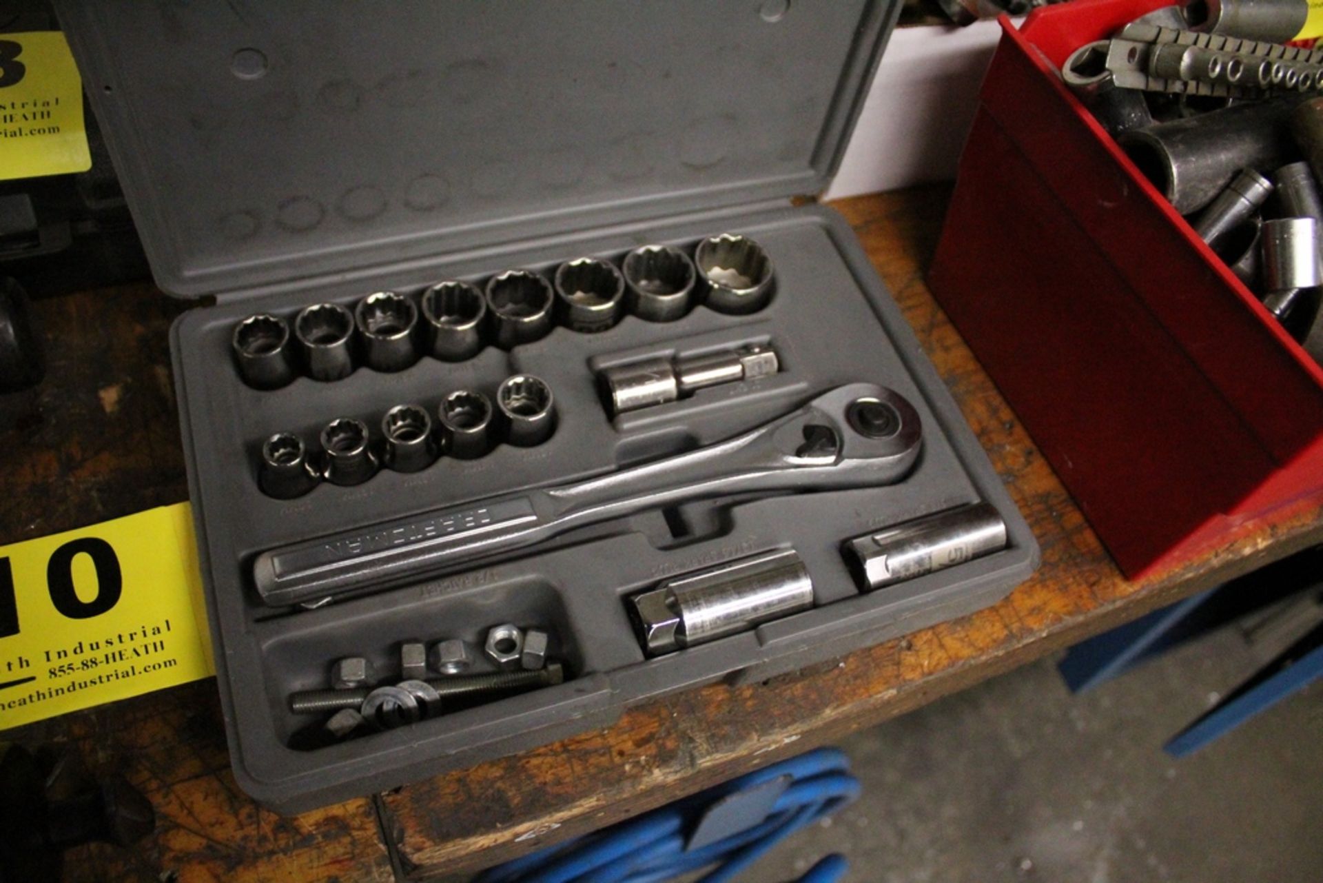 CRAFTSMAN 17 PIECE METRIC SOCKET WRENCH SET