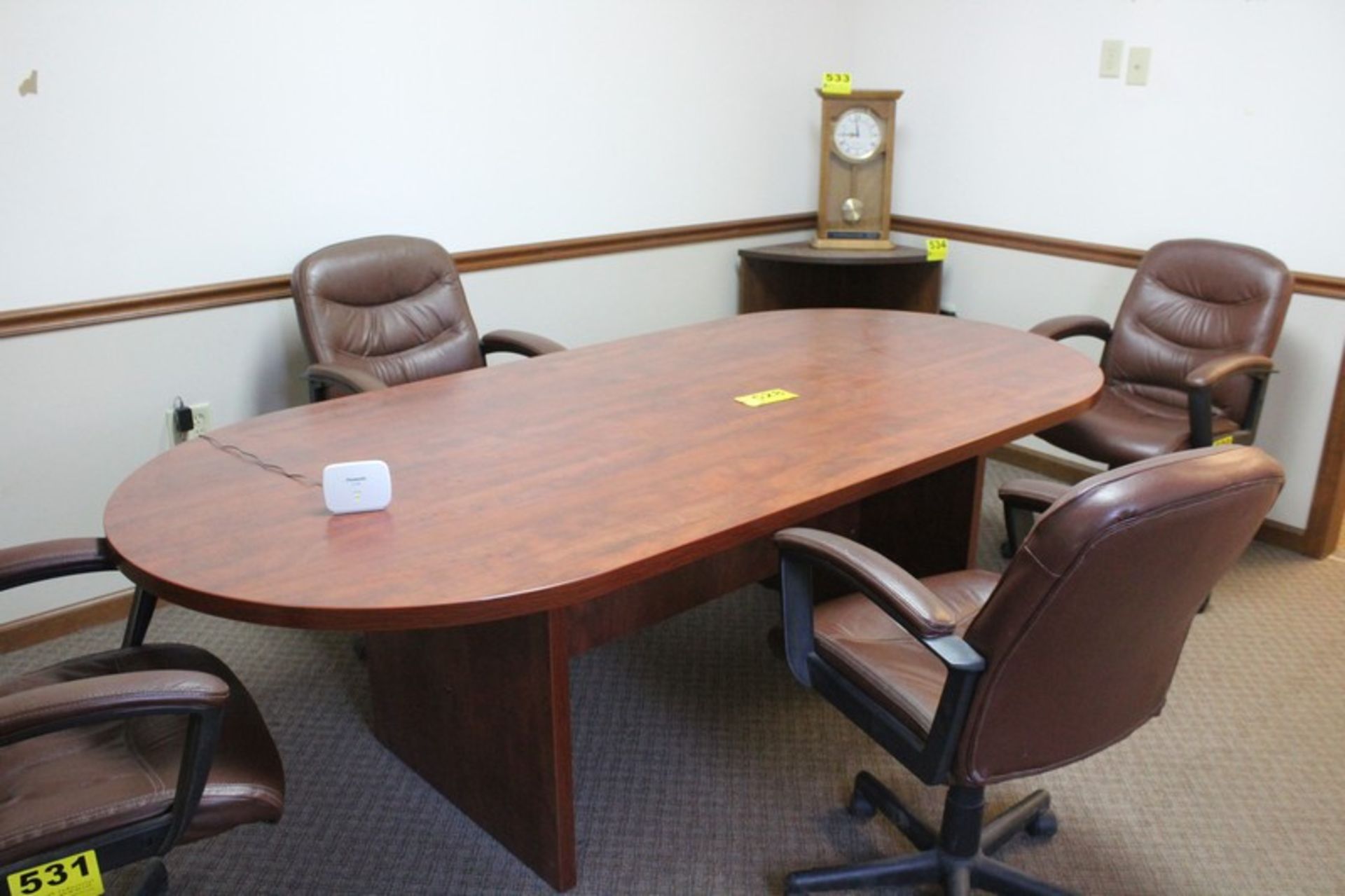 CONFERENCE TABLE 96" X 43" X 29" HIGH
