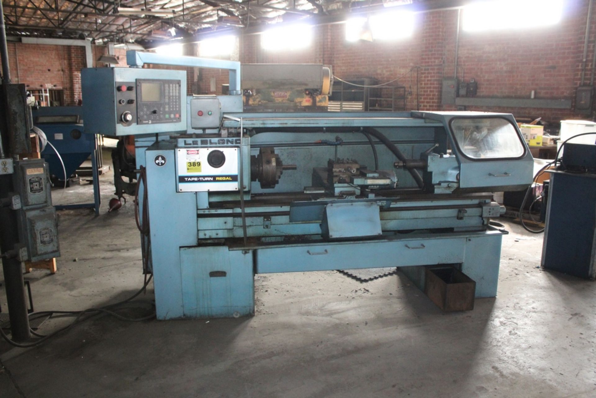 LEBLOND REGAL MODEL TAPE TURN 19" X 54" LATHE, WITH UPGRADED FAGOR CNC CONTROL (CONTROL NOT IN