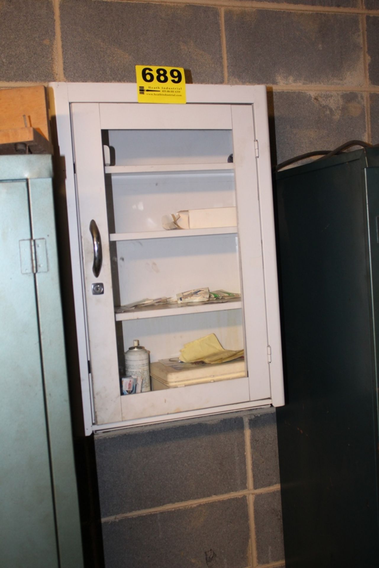 FIRST AID CABINET, 18" W