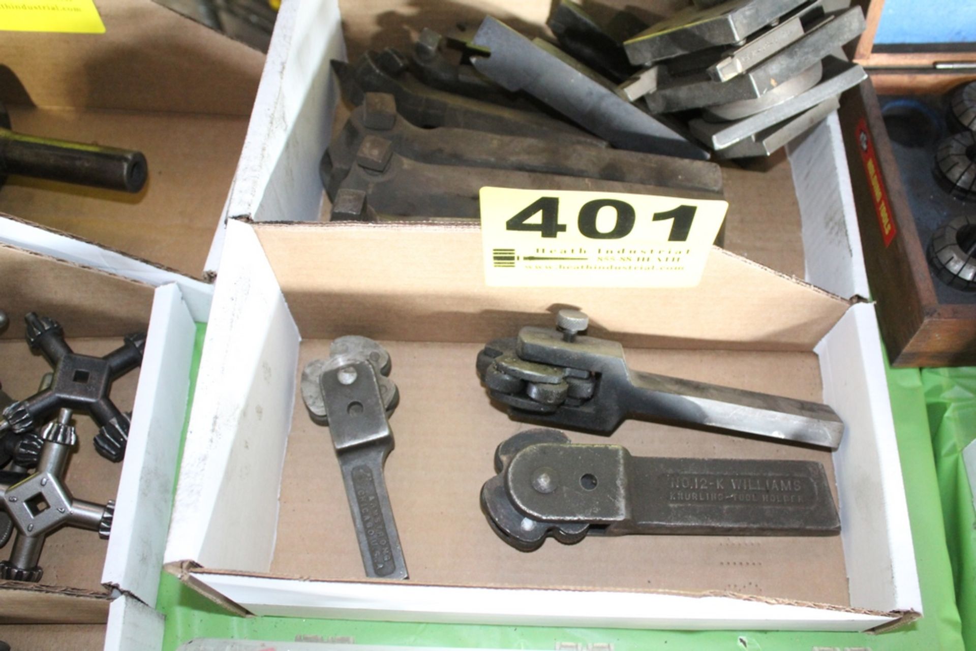 KNURLING TOOLS IN BOX