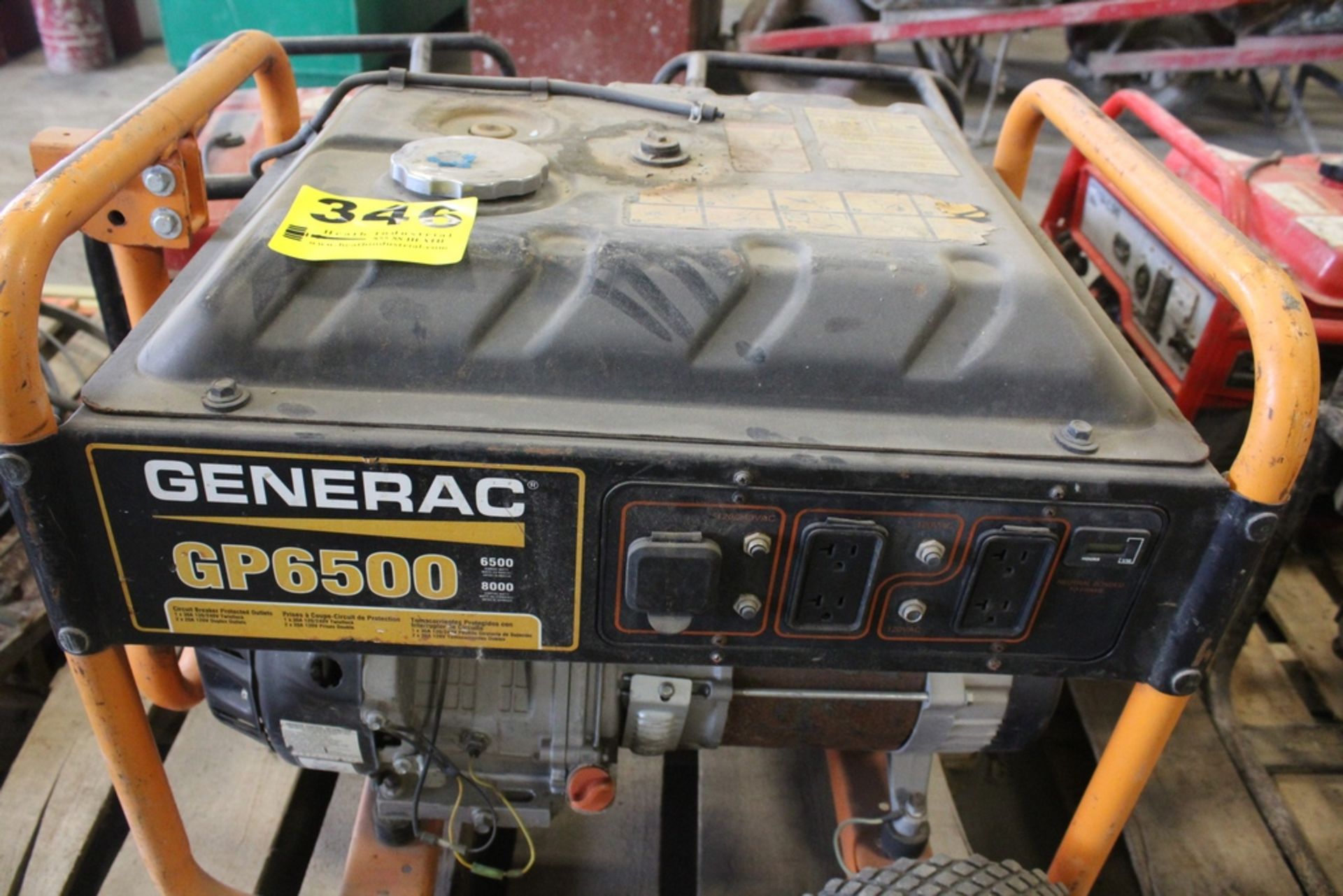 GENERAC GP6500 GENERATOR - Image 2 of 2