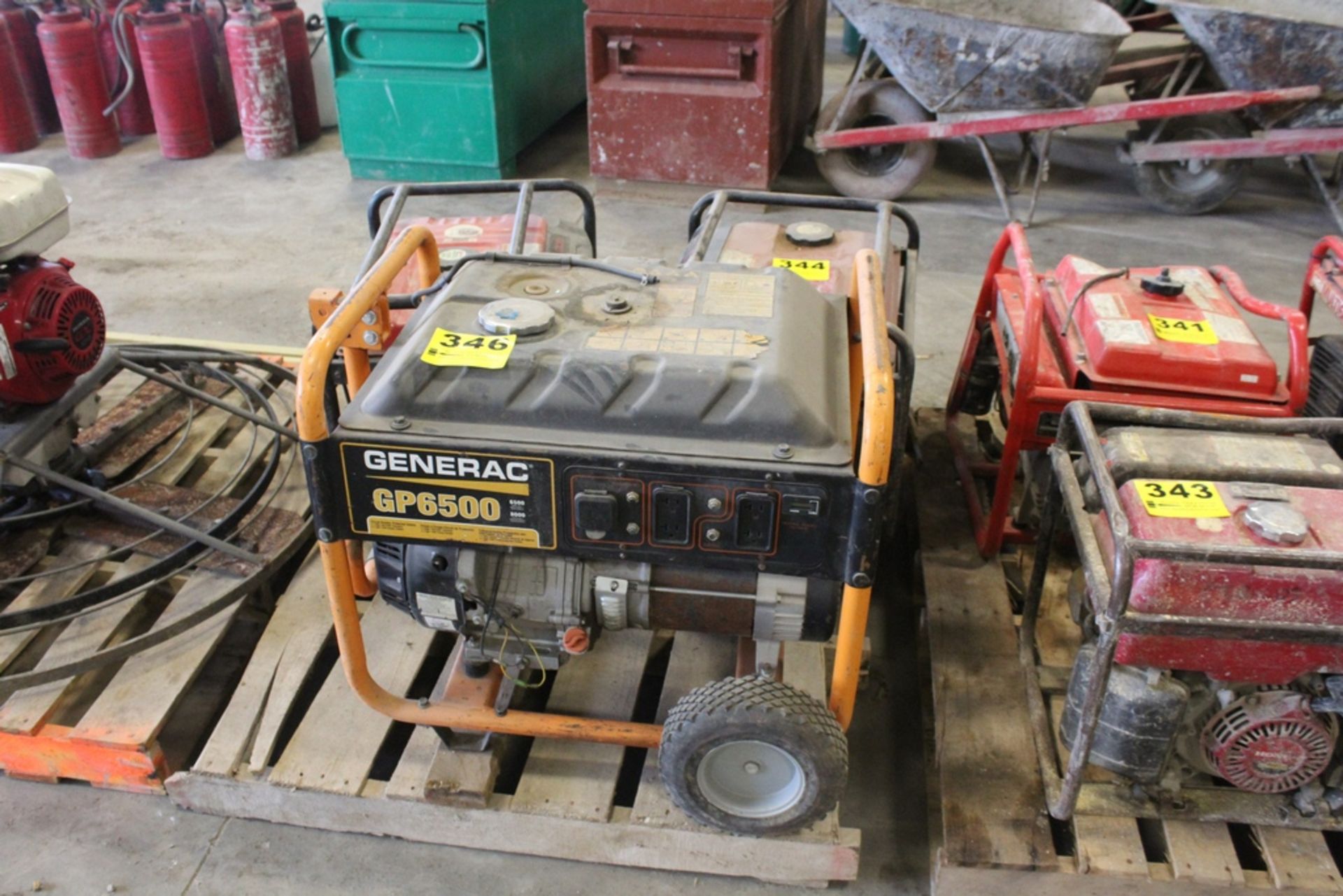 GENERAC GP6500 GENERATOR