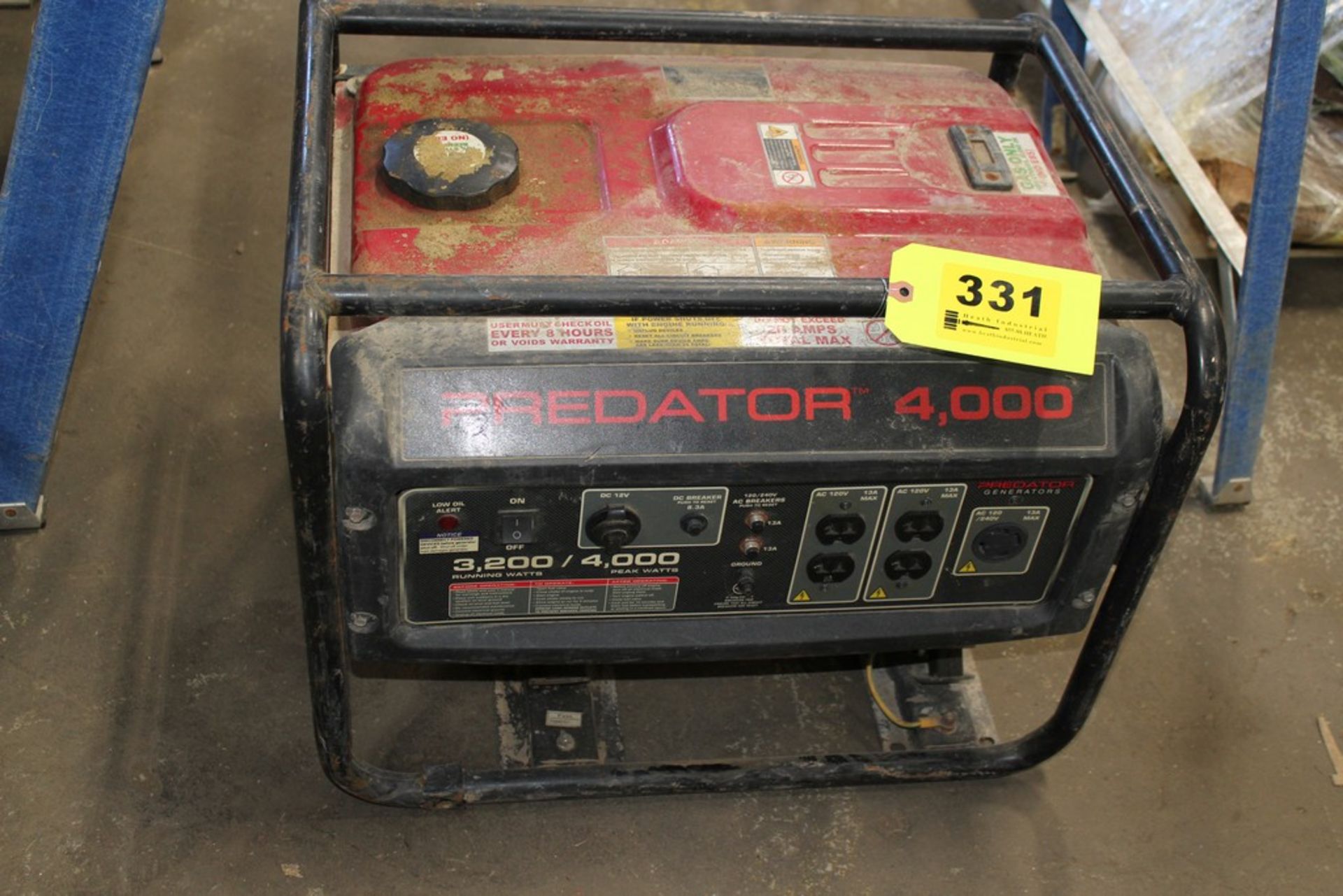 PREDATOR 4,000 WATT GAS GENERATOR