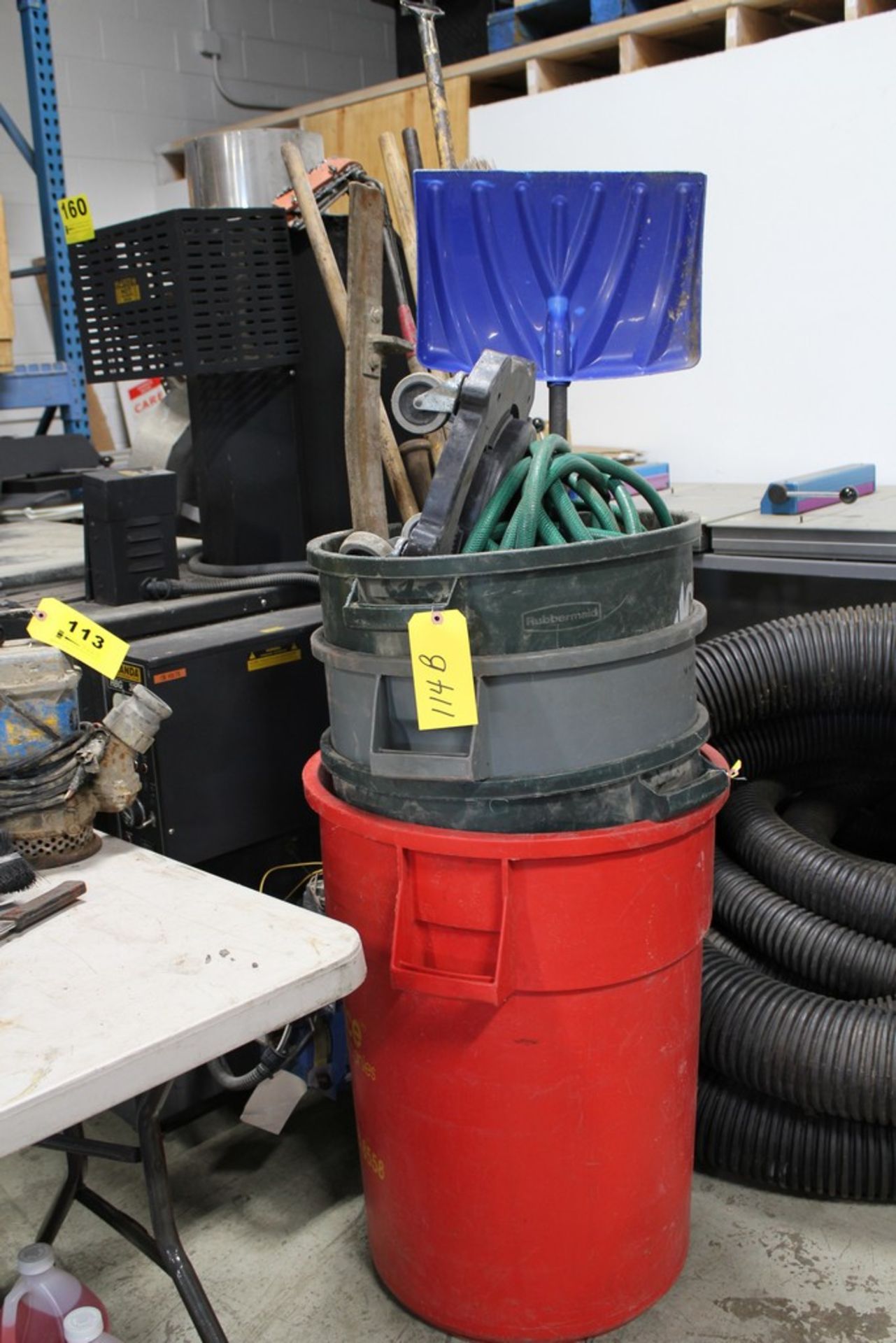 ASSORTED HOSE IN (4) BARRELS