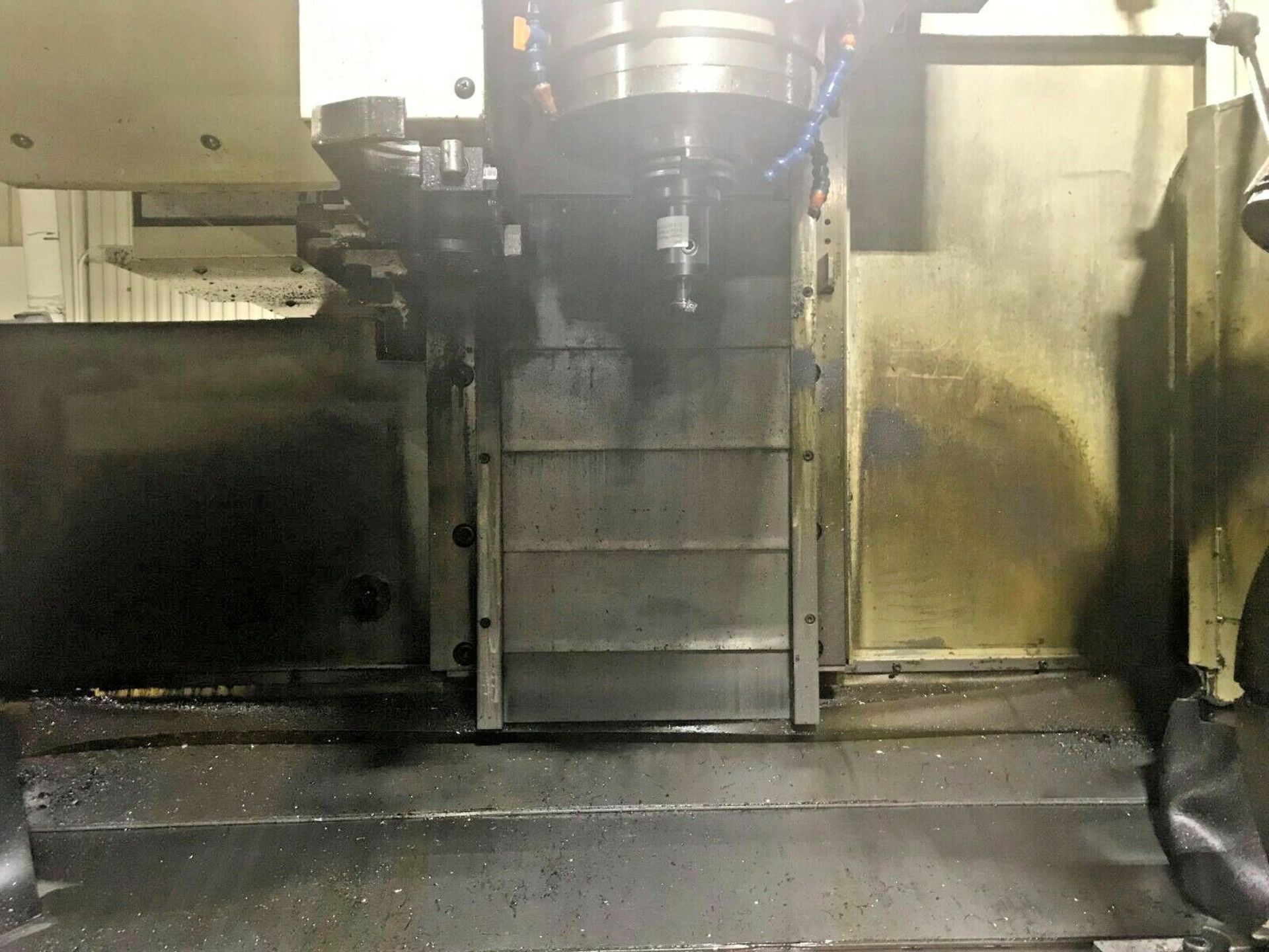 1993 MITSUBISHI MV60C CNC VERTICAL MACHINING CENTER S/N V60C048 Table Size 23.62" X 55.11", X Travel - Image 7 of 10