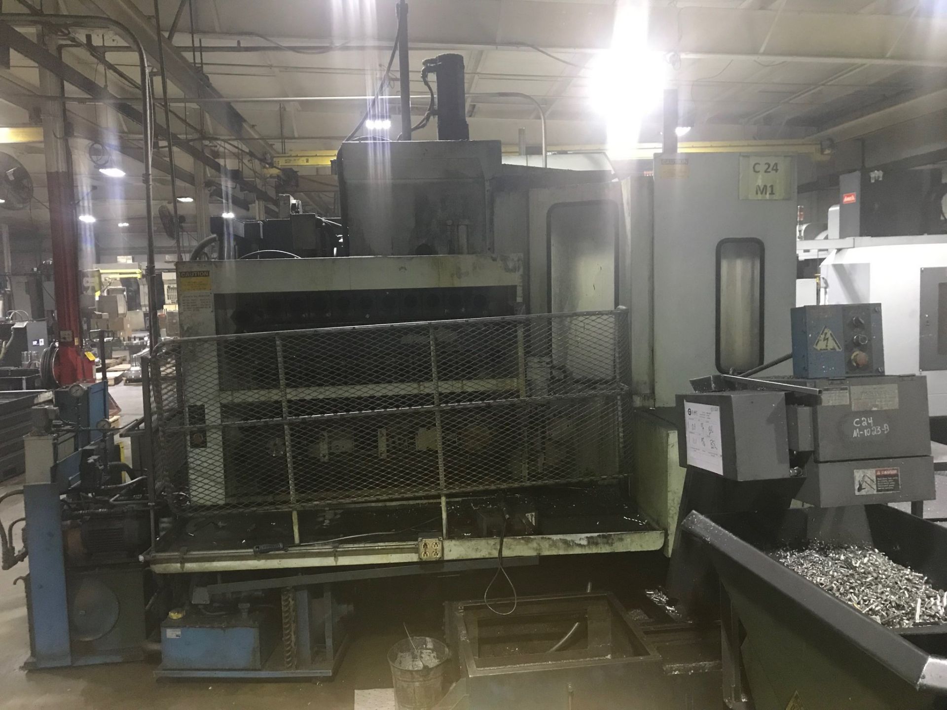 1986 TOYODA FH55 CNC HORIZONTAL MACHINING CENTER S/N NM6344 X Travel 27.95", Y Travel 27.95", Z - Image 2 of 10