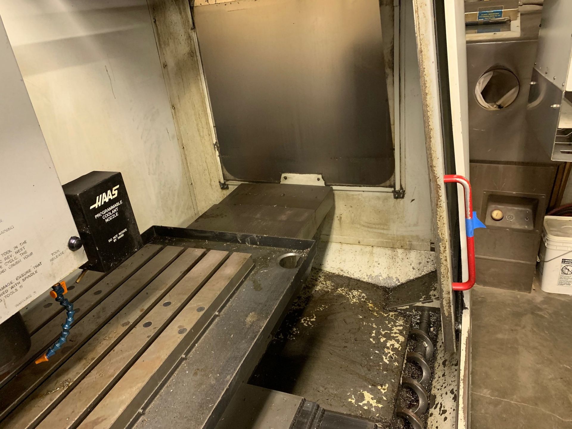1996 HAAS VF3 VERTICAL MACHINING CENTER S/N 7167 Table Size 48" x 18 ...