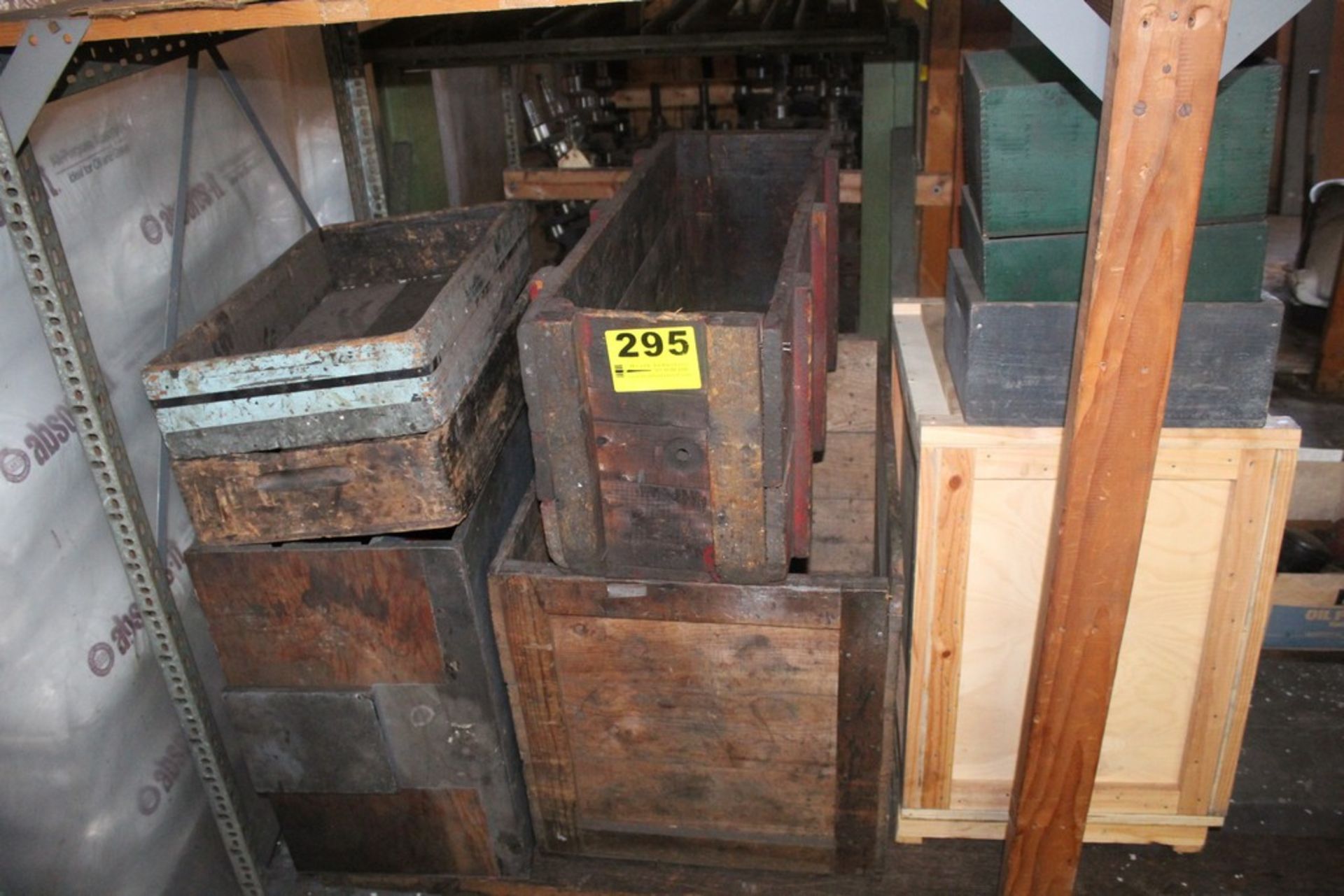 ASSORTED CRATES