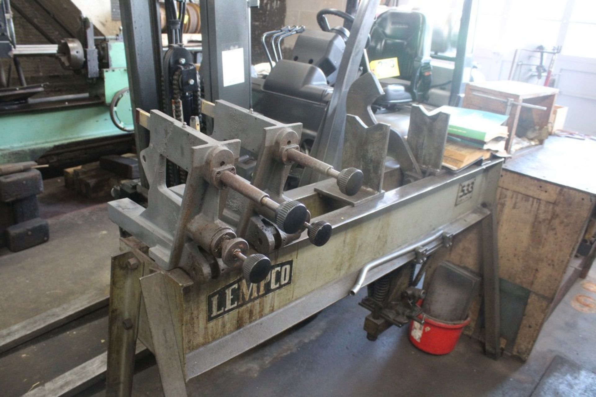 LEMPCO NO. 533 HYDRAULIC CRANKSHAFT STRAIGHTENING PRESS