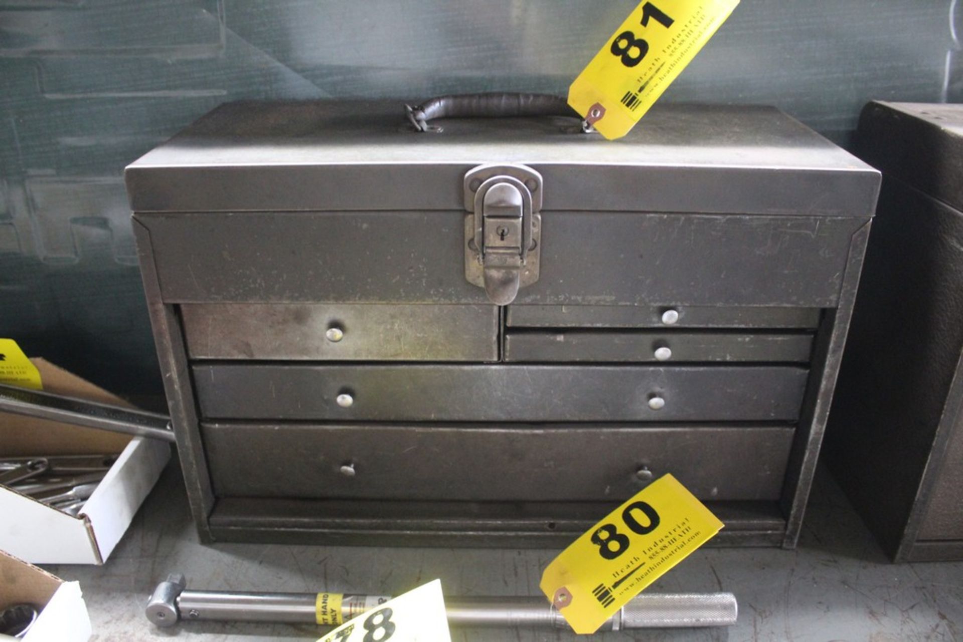20" TOOLBOX WITH CONTENTS