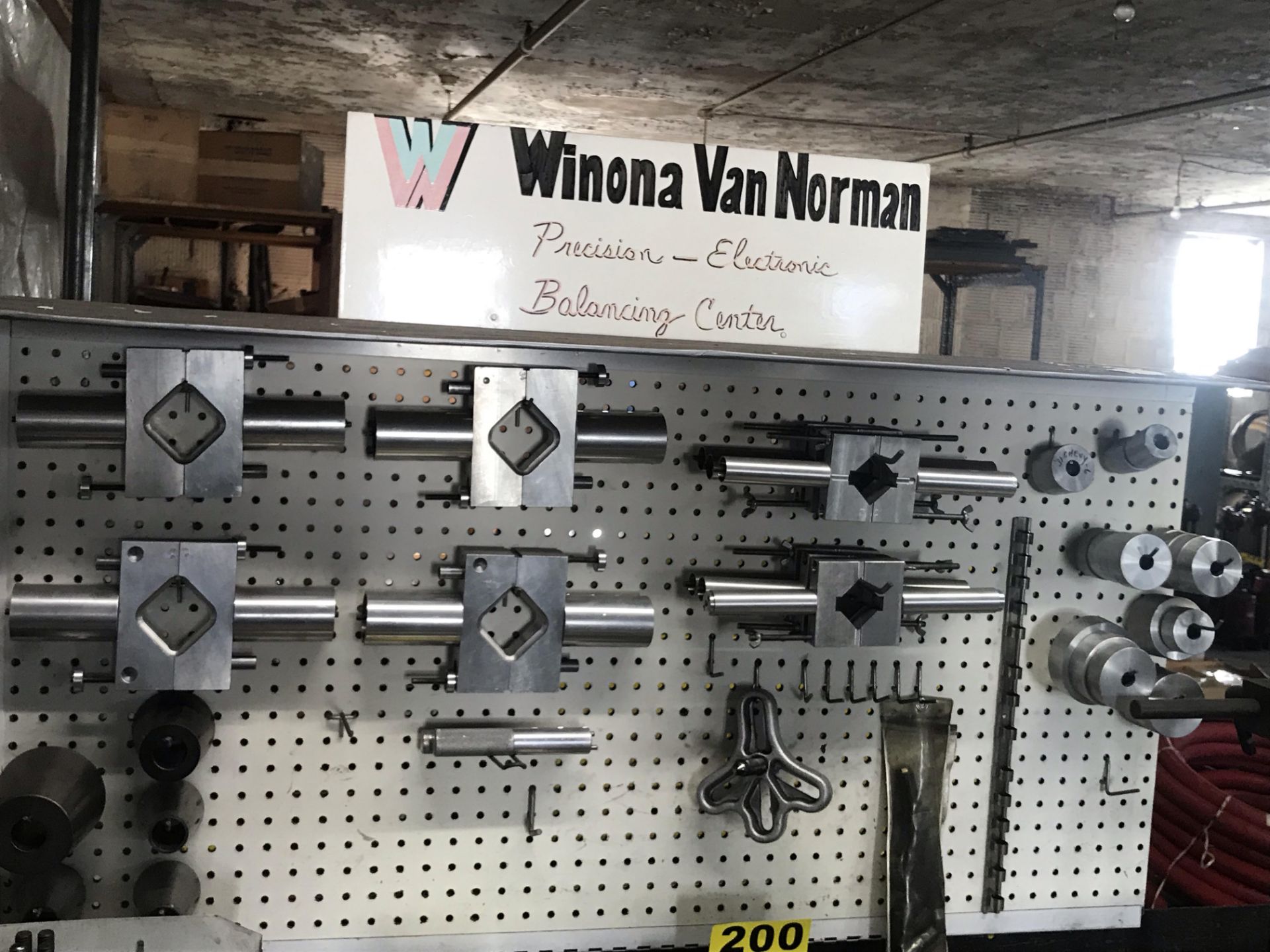 Winona Van Norman Model 862558 Balancer, s/n 214-1090, with Arboga Drill Head - Image 6 of 7