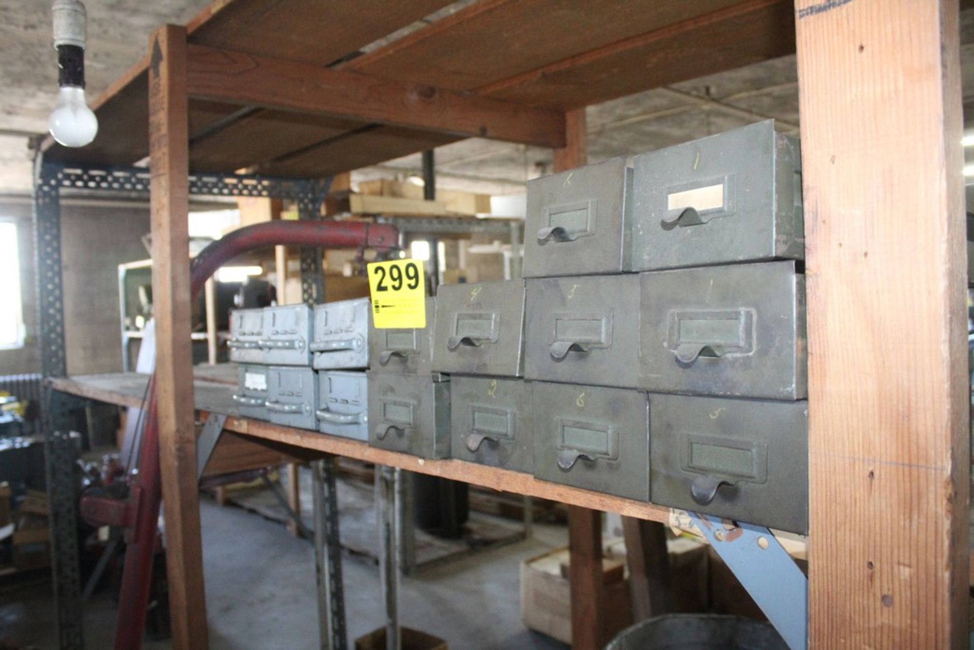 METAL PARTS CABINET DRAWERS ONLY