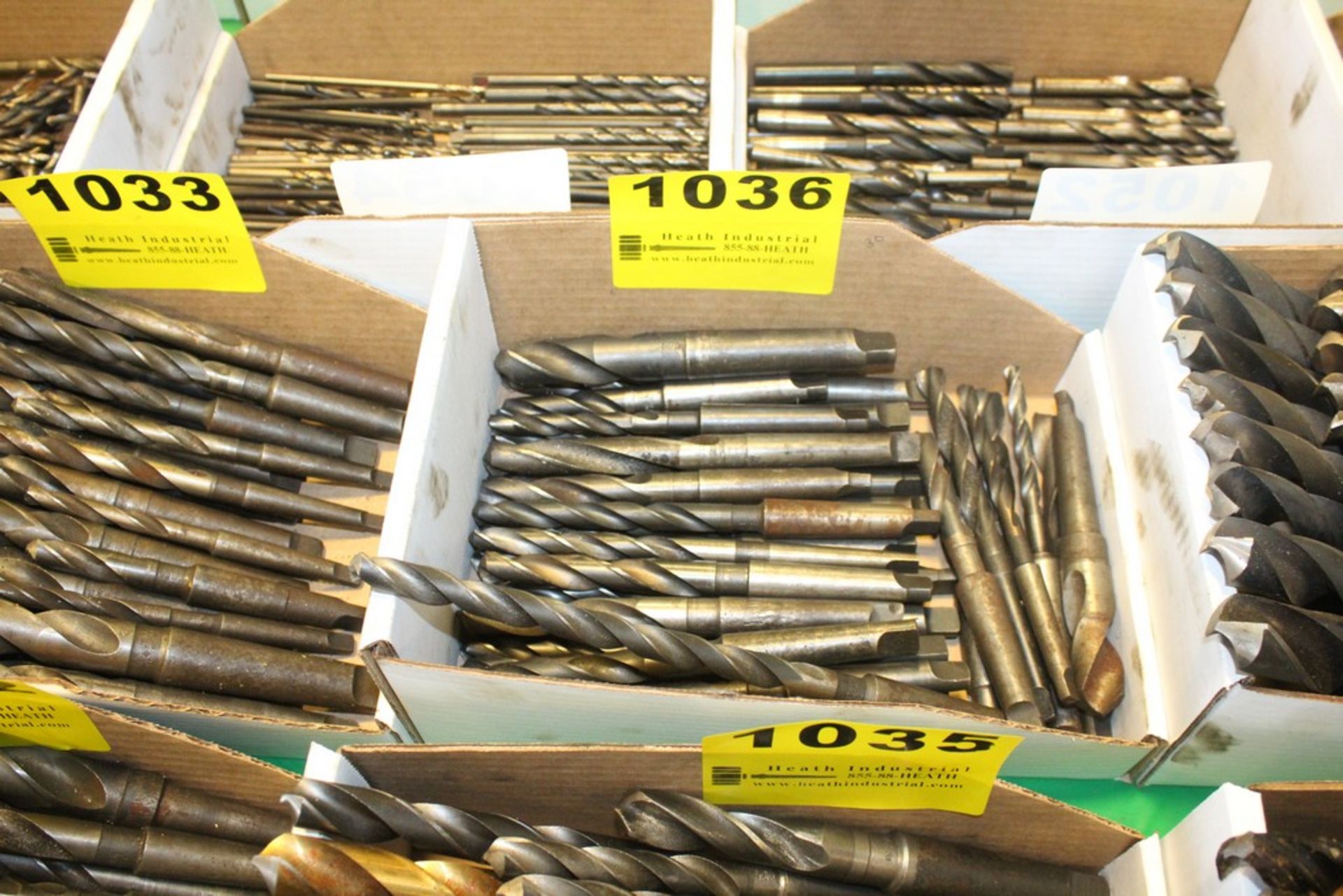 (30) TAPER SHANK DRILL BITS