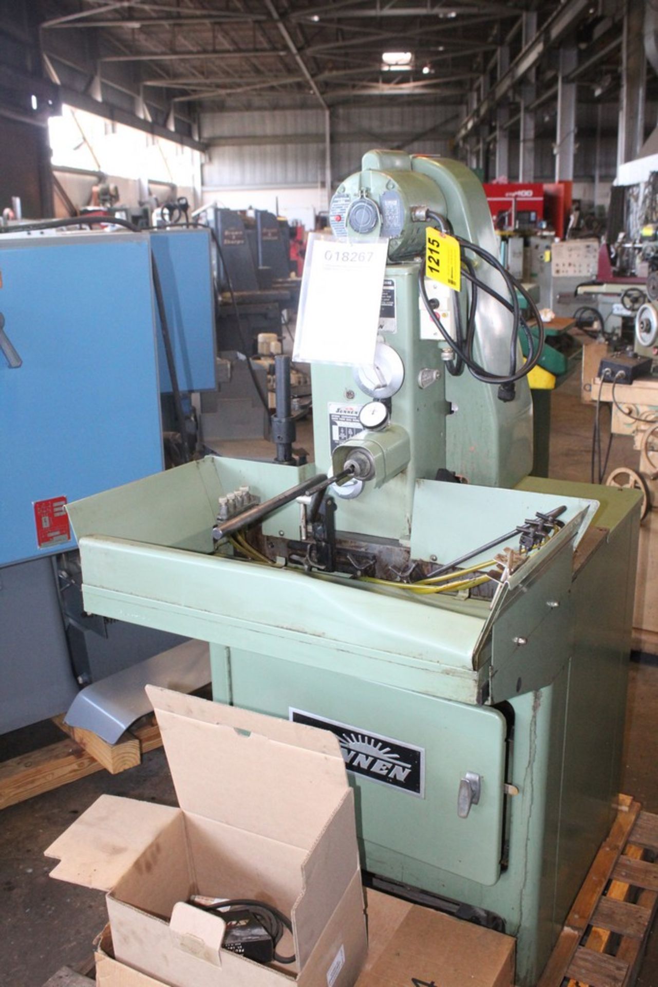 SUNNEN MODEL MBB-1660 PRECISION HORIZONTAL HONING MACHINE, S/N 86658 (1986), EQUIPPED WITH