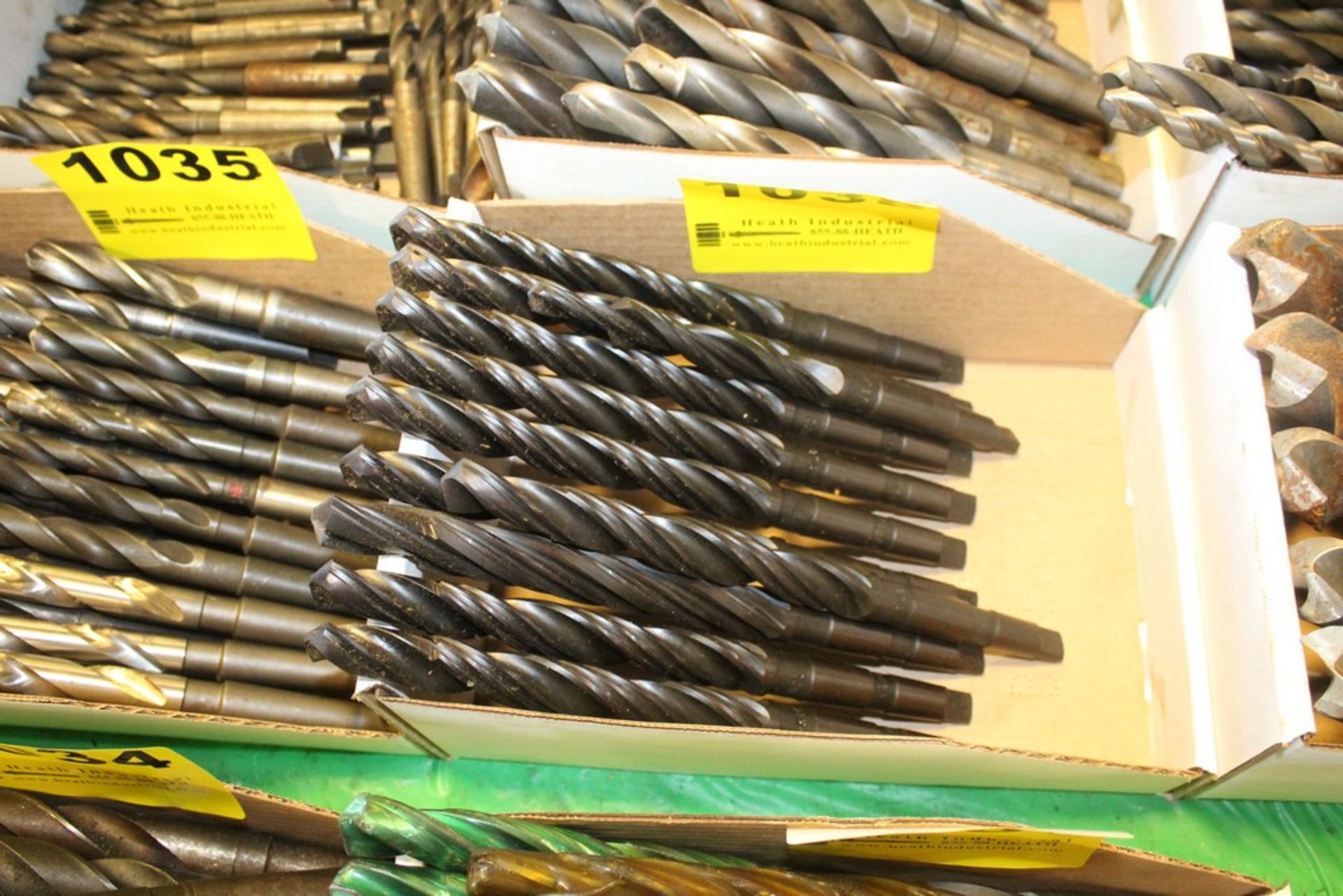 (10) TAPER SHANK DRILL BITS