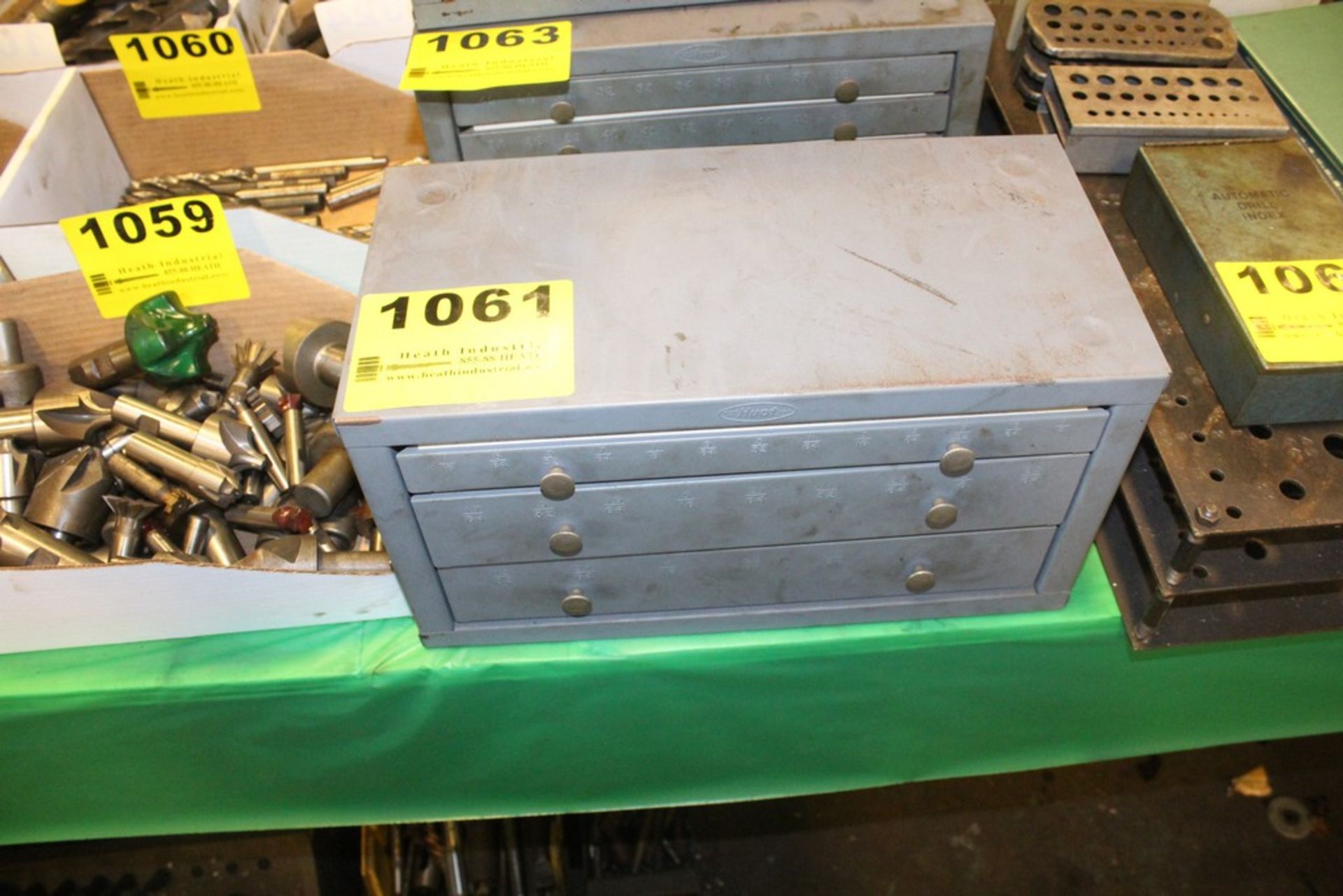 3-DRAWER DRILL CABINET 15' X 7.5' X 8'