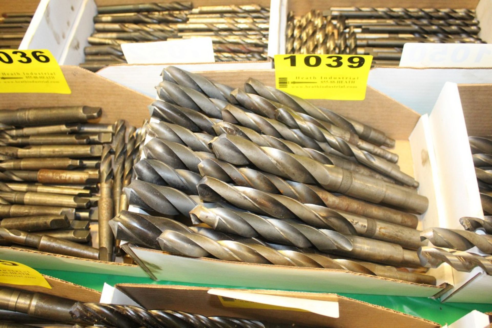 (20) STRAIGHT SHANK DRILL BITS