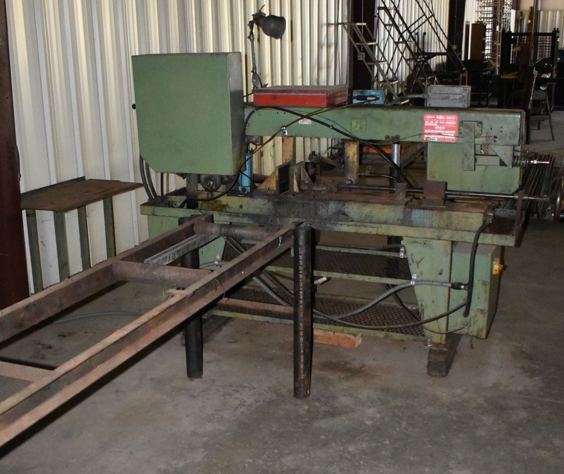 Do All Model C-916 Horizontal Bandsaw, Serial Number: 438-85782 ( New 1985), 9" x 16" Capacity - ( - Image 8 of 9