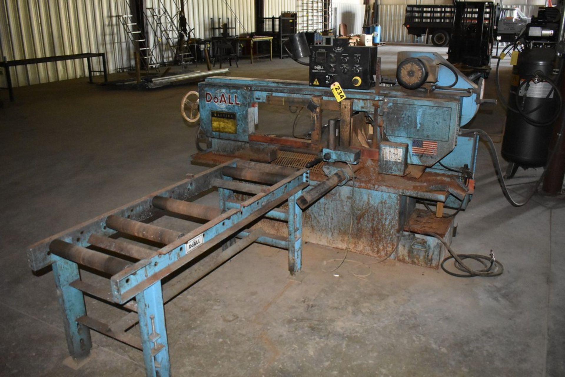 Do All Model C-916-A Horizontal Bandsaw, Serial Number: 528-97299 ( New 1997) 9" x 16" Capacity - - Image 10 of 10