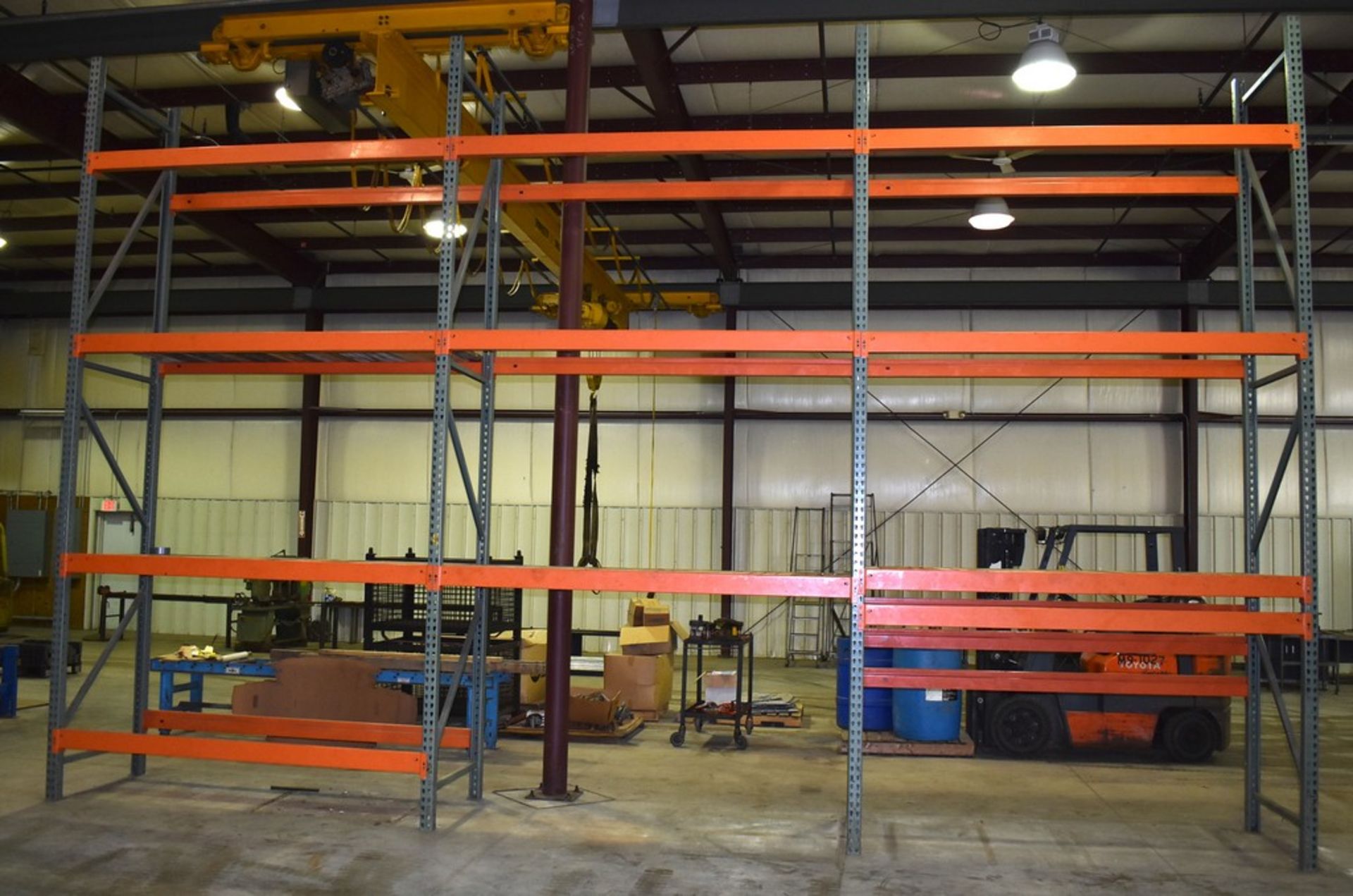 Interlake Pallet Racking - (3) Sections, (4) Uprights 42" x 16'H - (24) 96" Cross Beams - Image 2 of 3