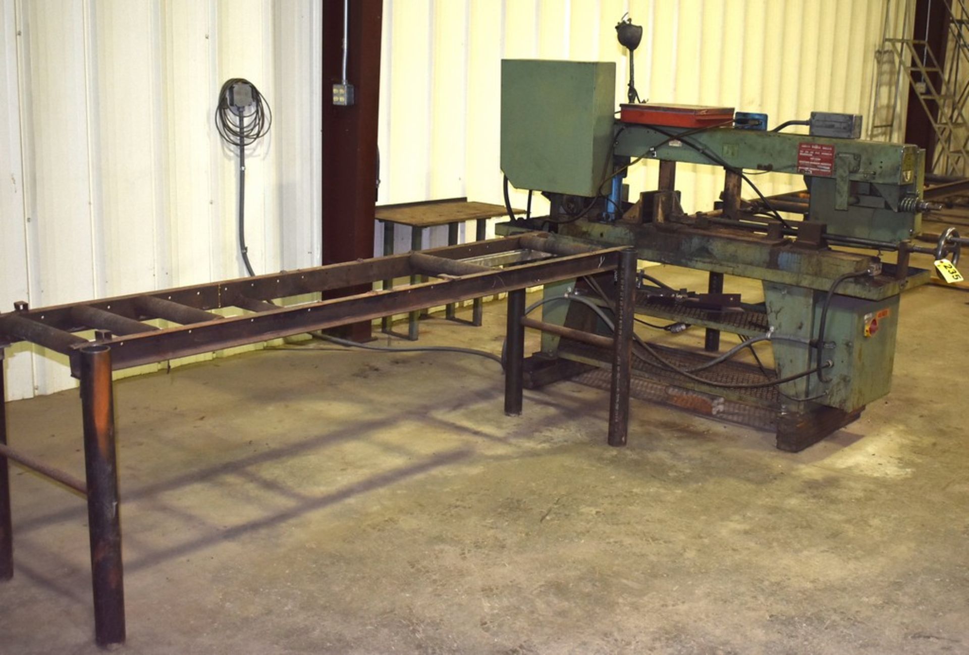 Do All Model C-916 Horizontal Bandsaw, Serial Number: 438-85782 ( New 1985), 9" x 16" Capacity - ( - Image 3 of 9