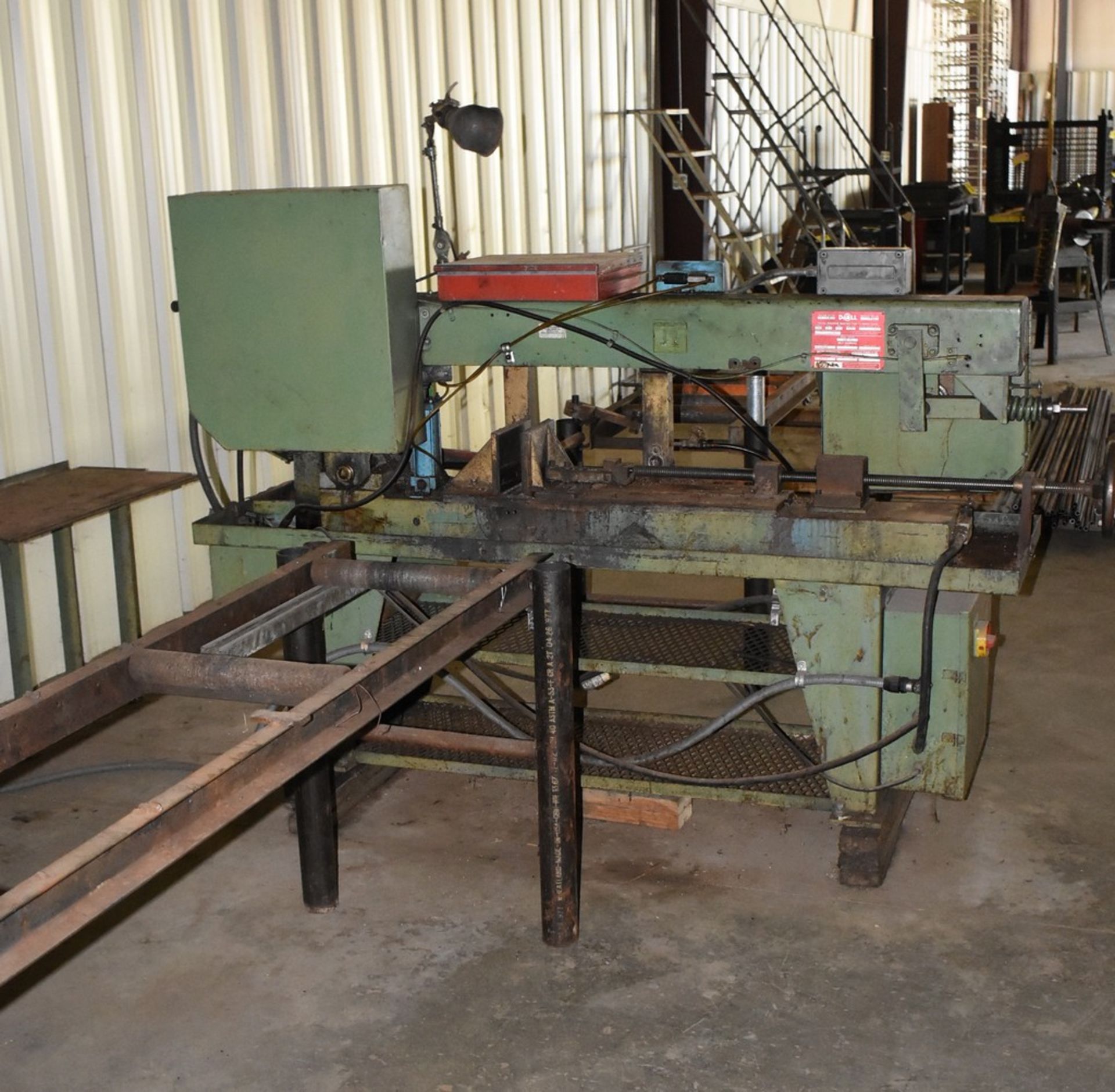 Do All Model C-916 Horizontal Bandsaw, Serial Number: 438-85782 ( New 1985), 9" x 16" Capacity - ( - Image 9 of 9