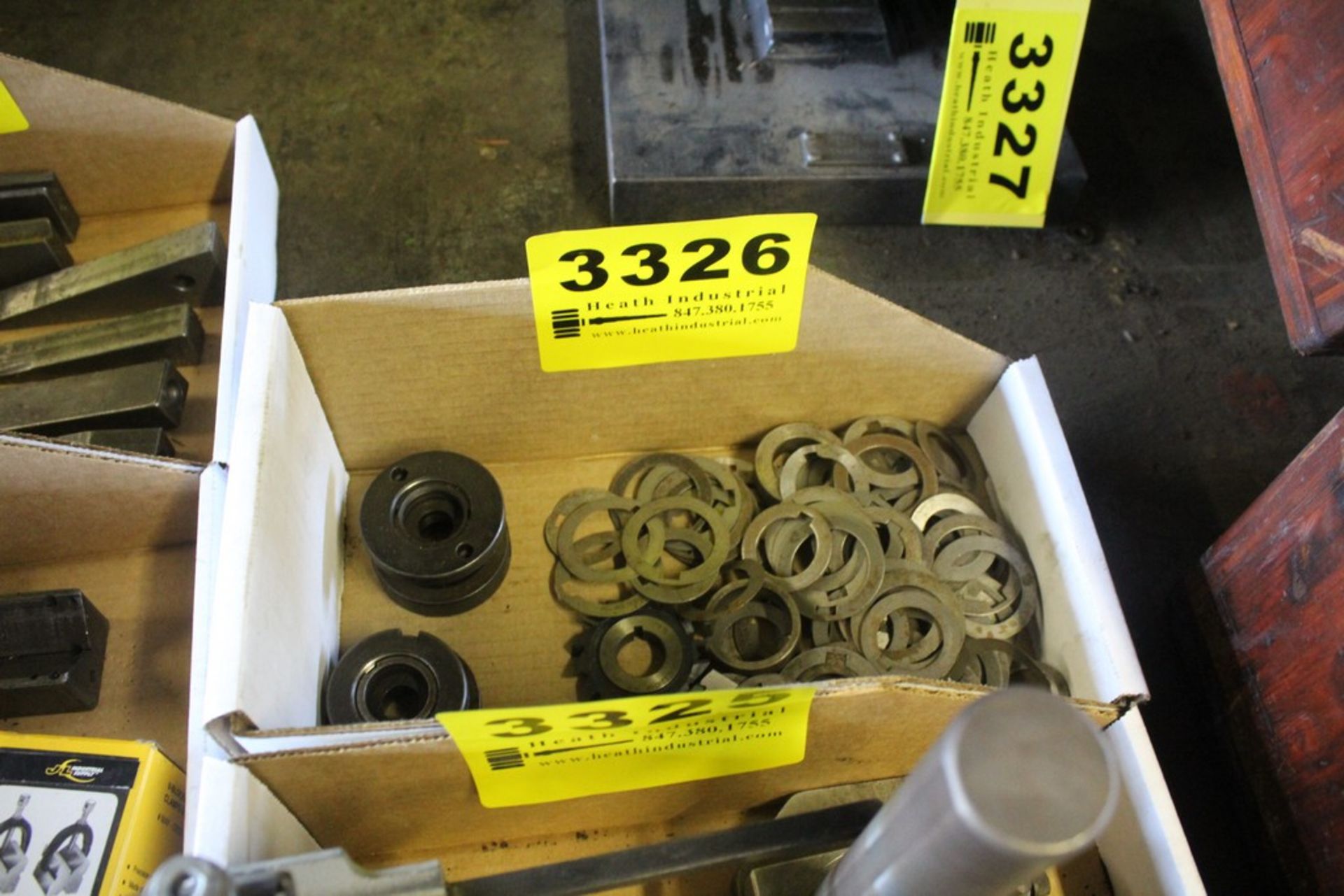 ASSORTED SPACERS IN BOX