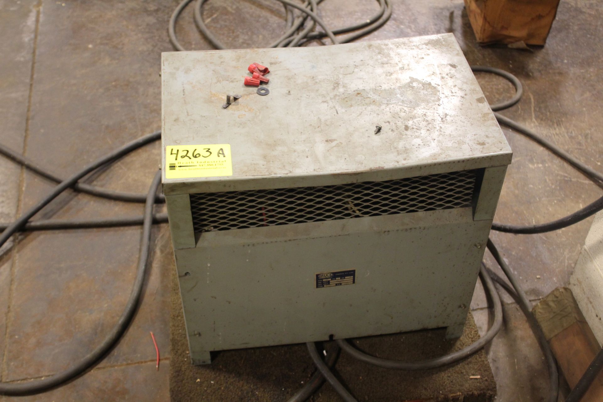 TRANSFORMER 46KVA, 240/480 PRIMARAY, 208 SECONDARY, 3 PHASE