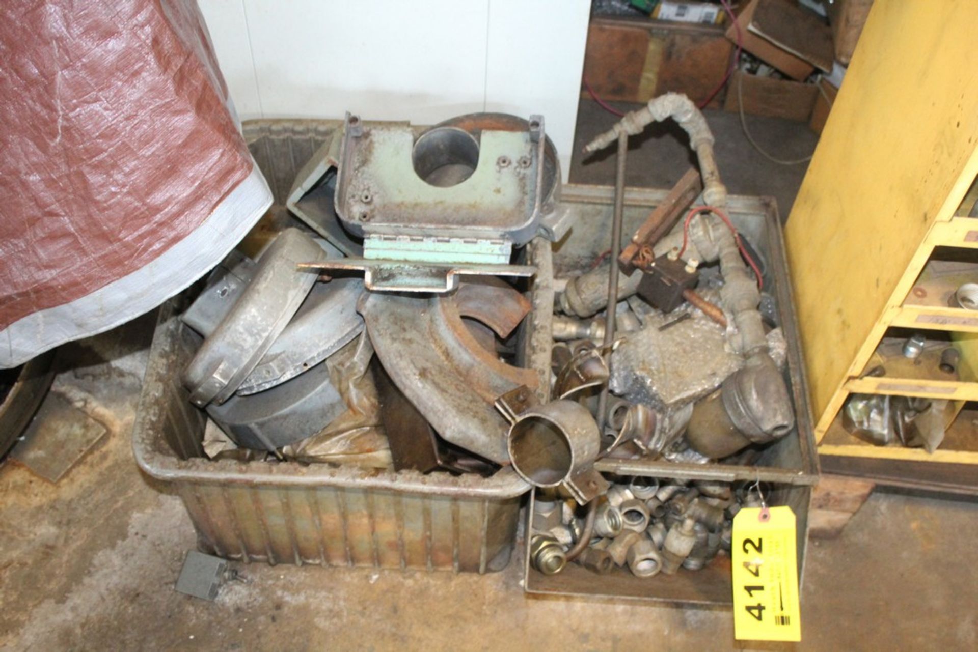 ASSORTED PARTS IN (2) BINS