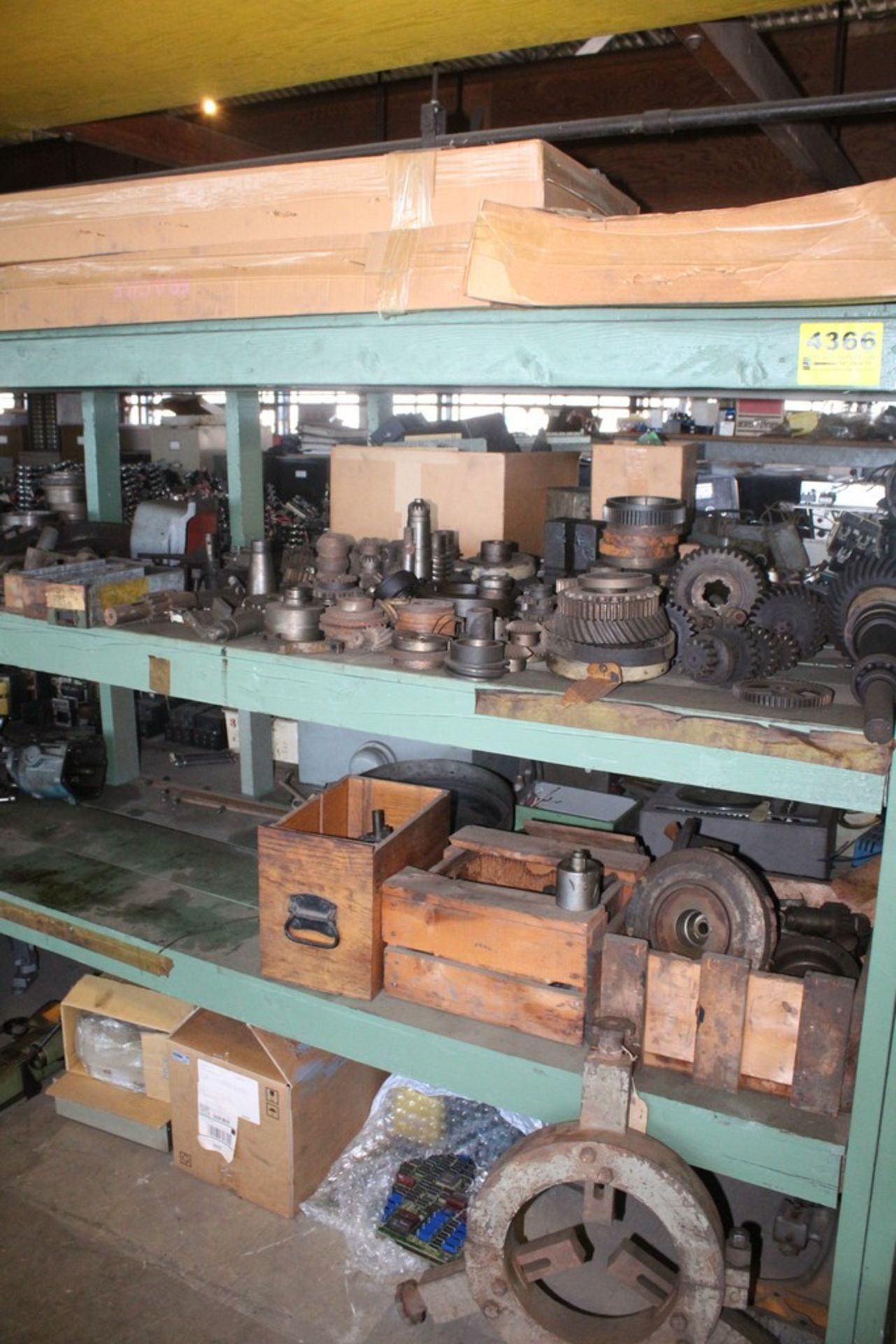 LARGE QTY OF ELECTRICAL PARTS ON 2 SECTION OF SHELF