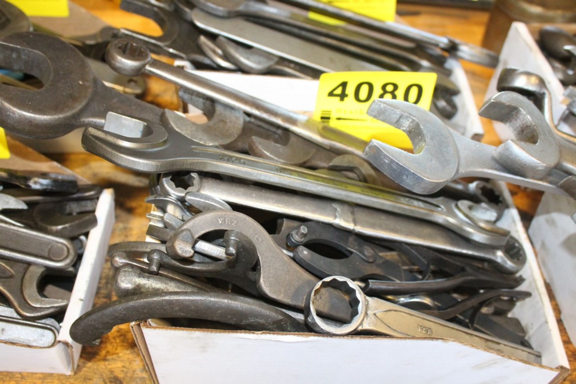LARGE QTY OF WRENCHES