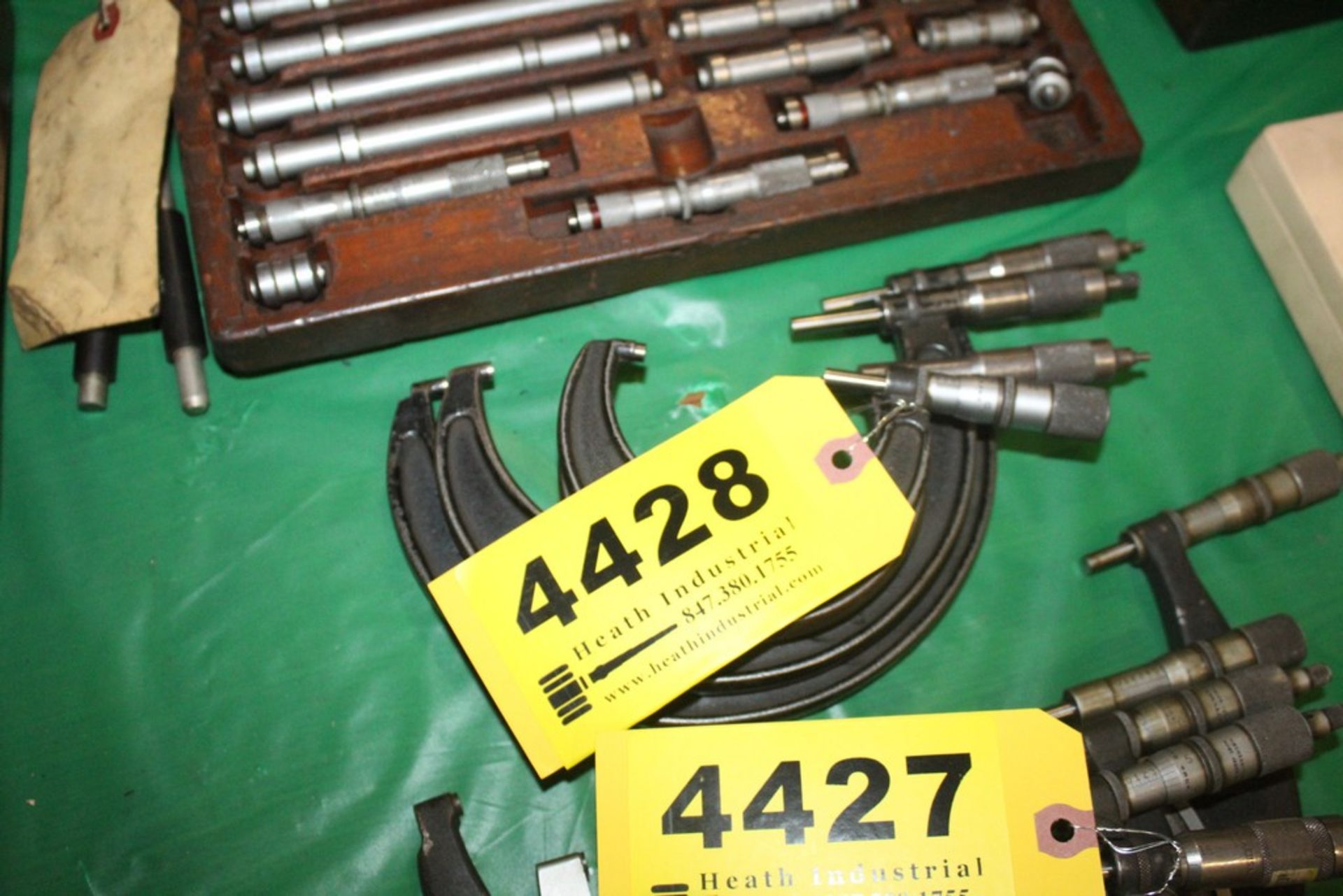 (4) ASSORTED MICROMETERS