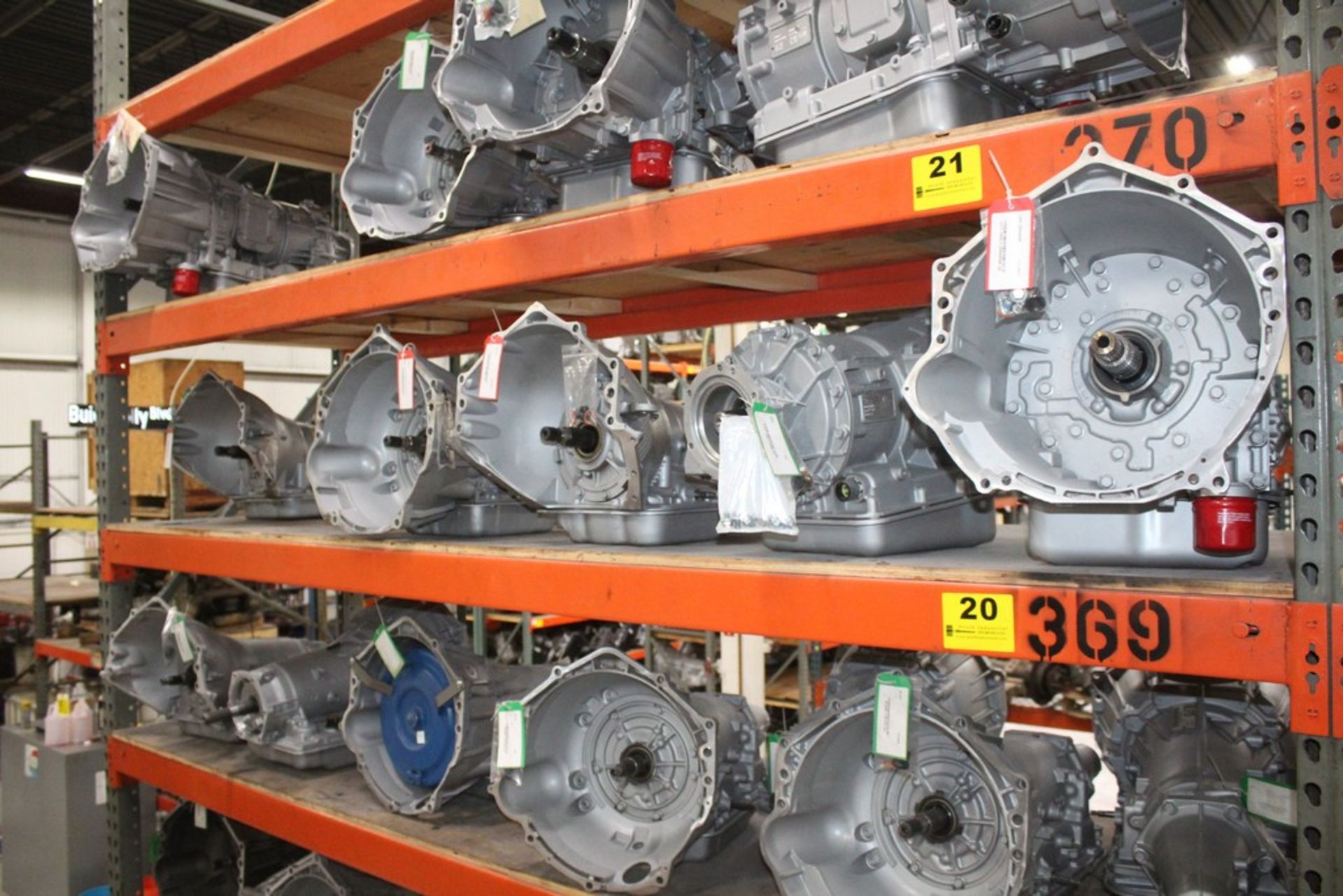 TRANSMISSIONS: REPORTEDLY REBUILT MODELS LB5/29544696, ZR5, 00DRP, 0CJD, 2BYP, LOCATION: SHELF #