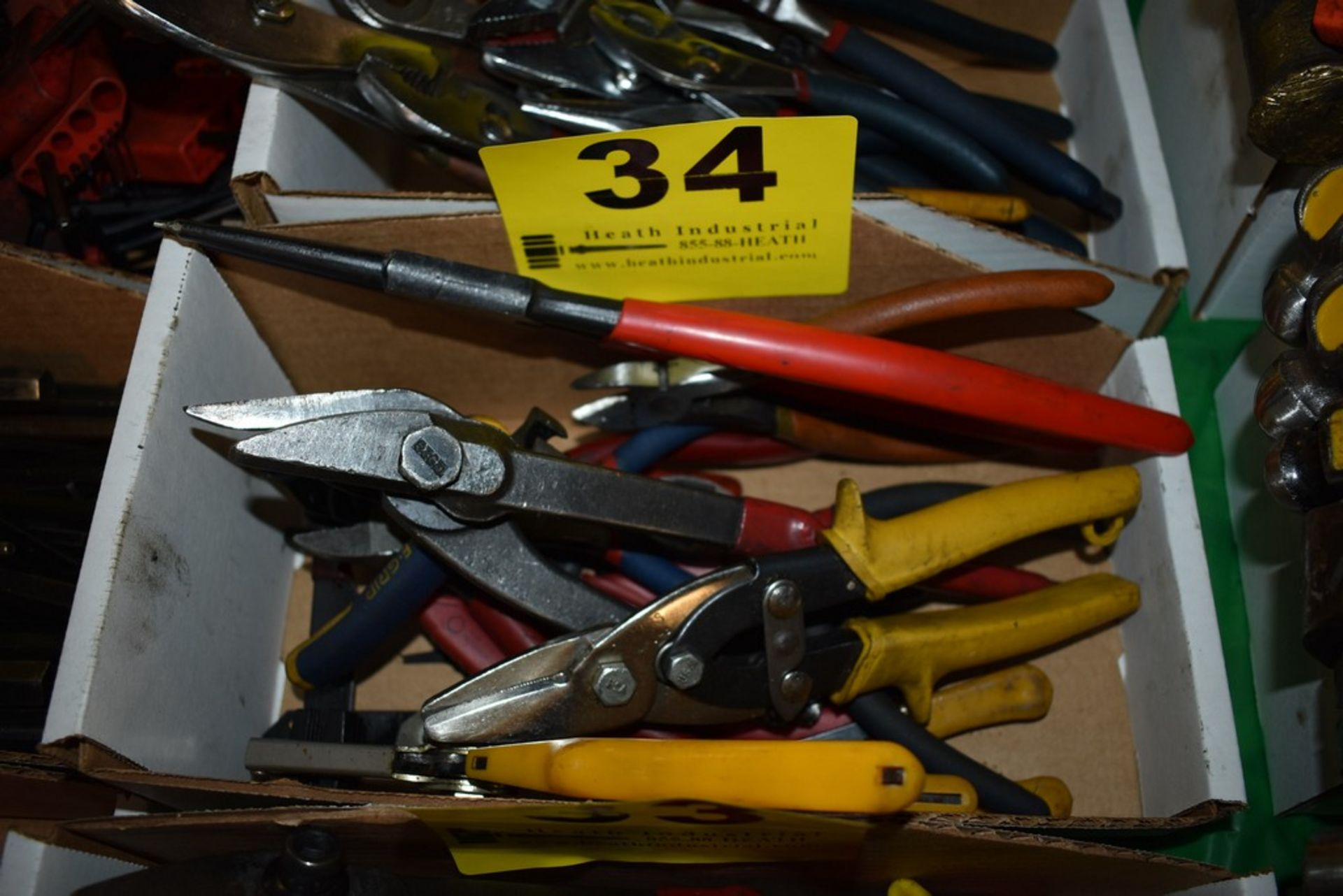 (12) ASSORTED PLIERS & CUTTERS