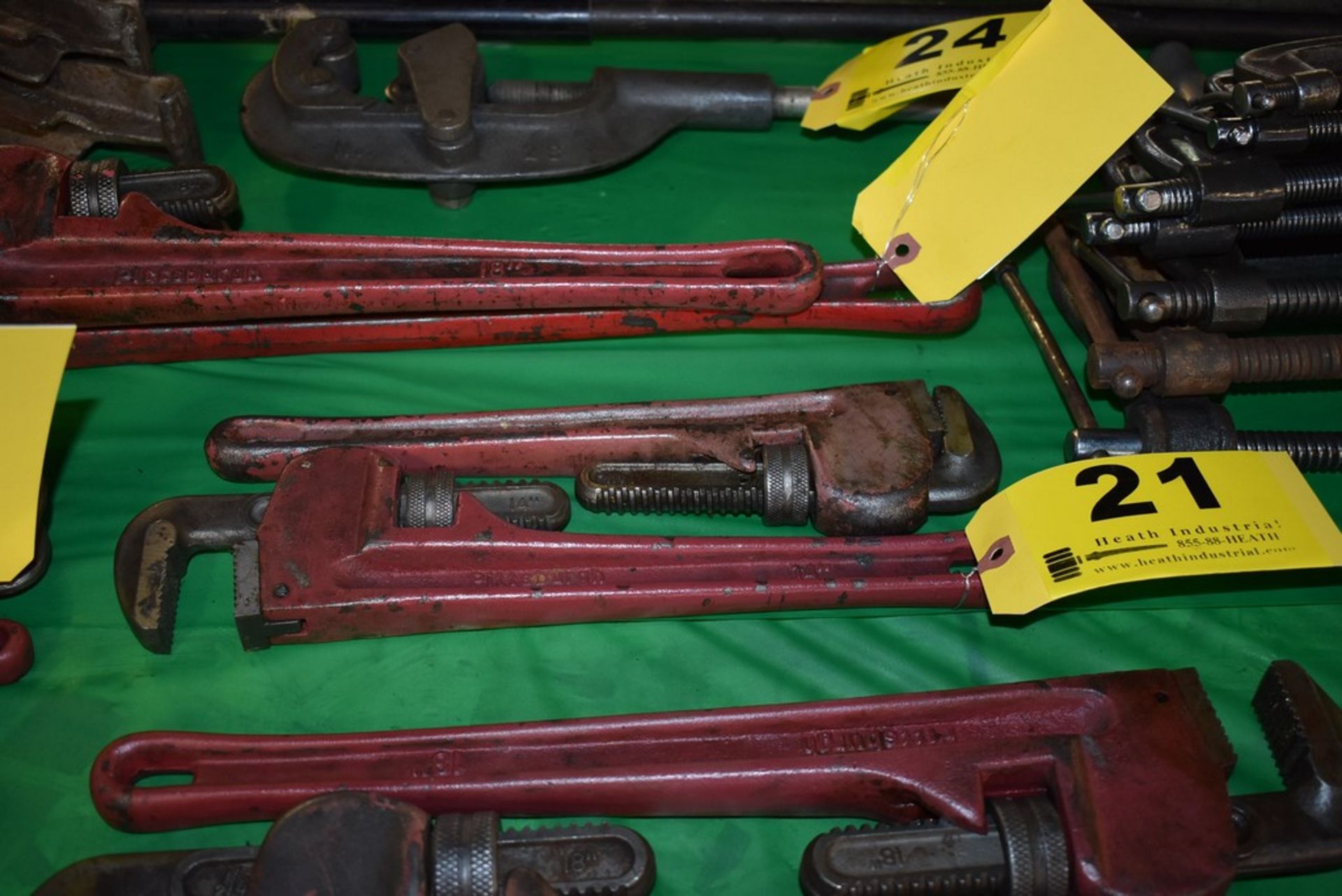 (2) PITTSBURGH 14 PIPE WRENCHES