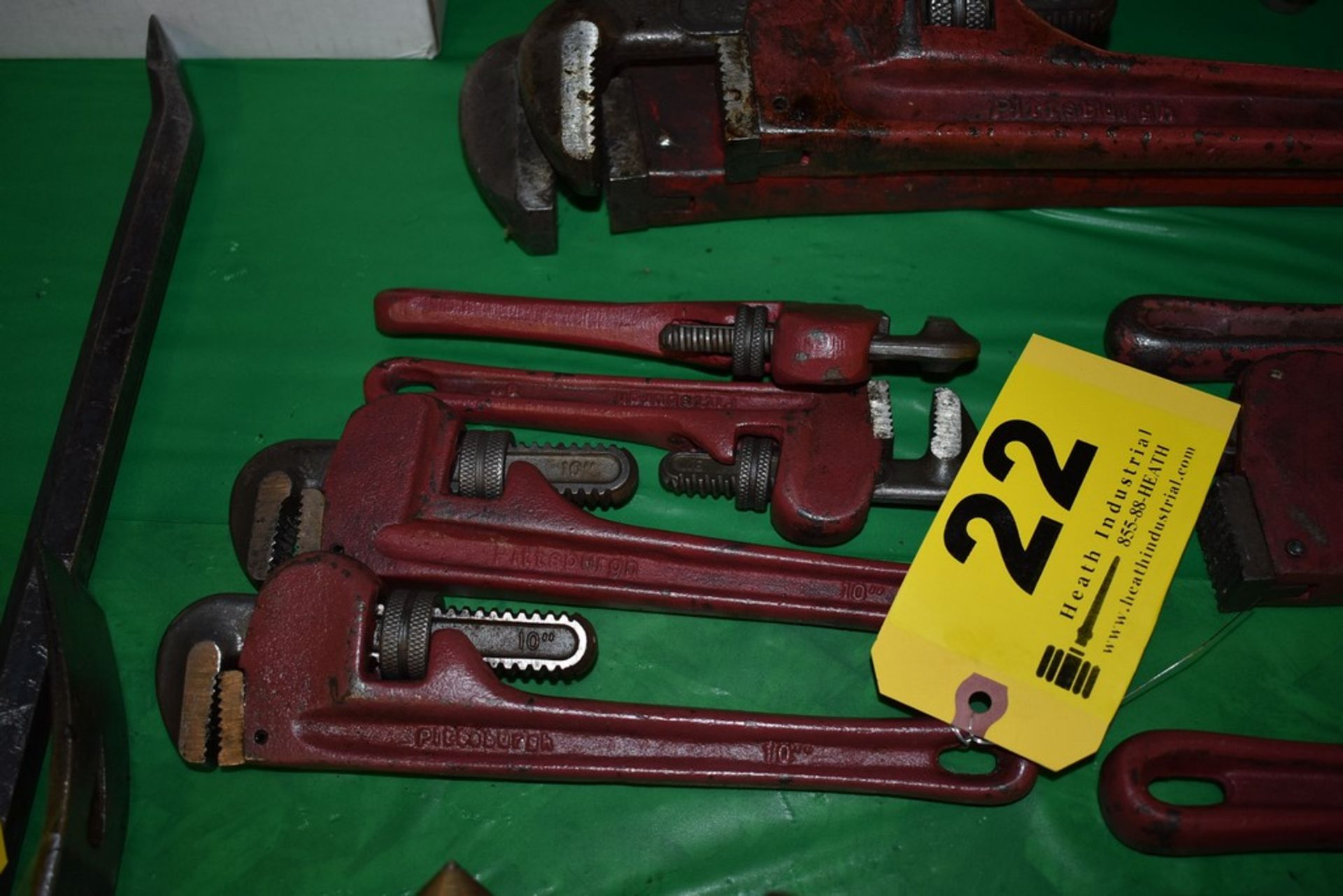 (4) ASSORTED PITTSBURGH PIPE WRENCHES