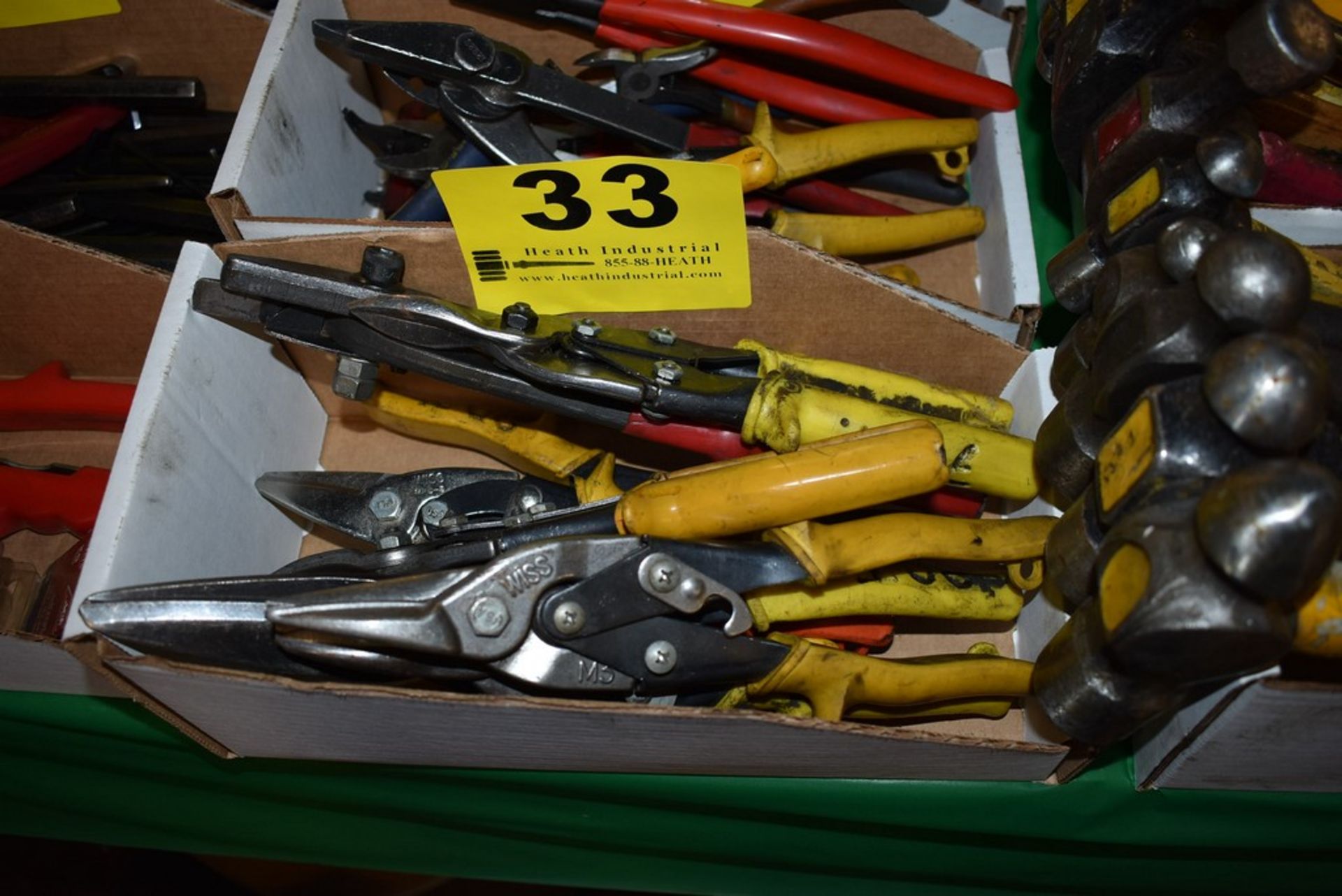 (8) ASSORTED SHEARS