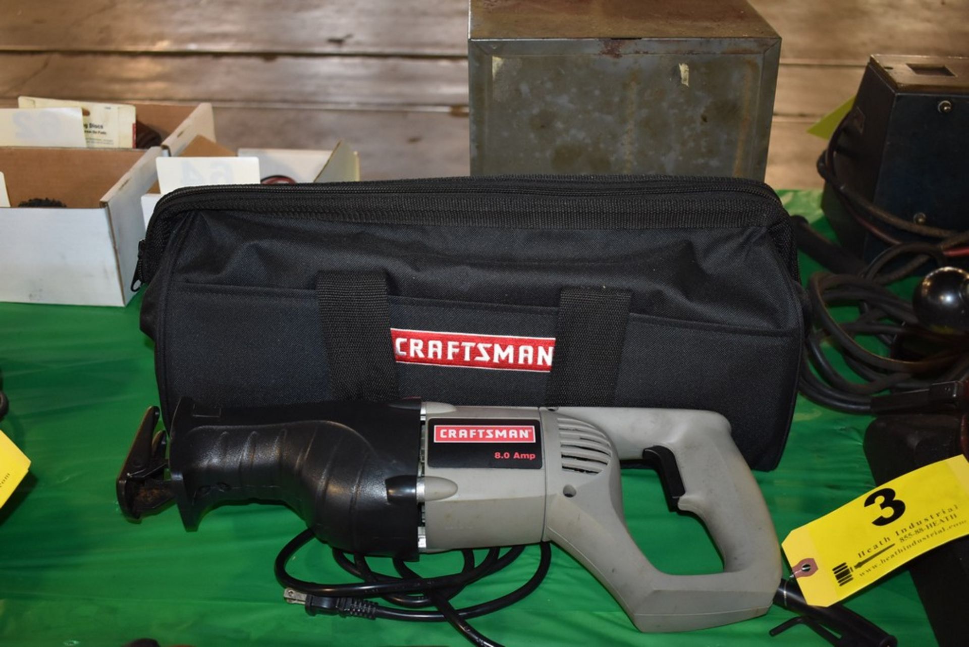 CRAFTSMAN MODEL 127 ELECTRIC RECIPRCATING SAW WITH CASE