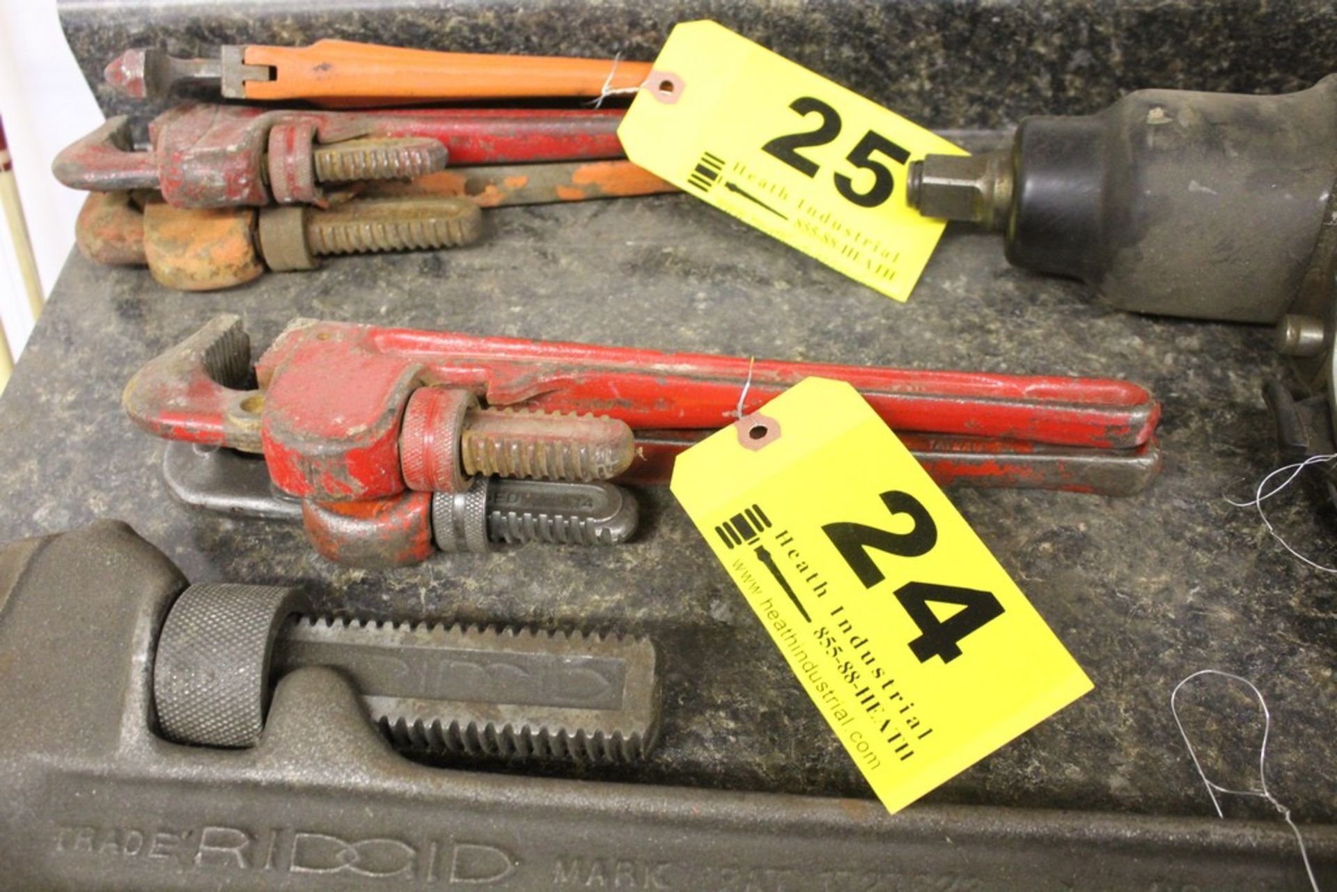 (2) 14" PIPE WRENCHES