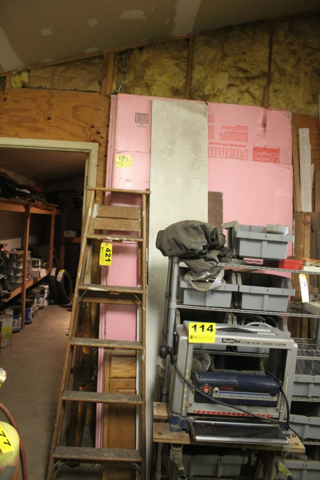 ASSORTED INSULATION BOARD AND MISC.