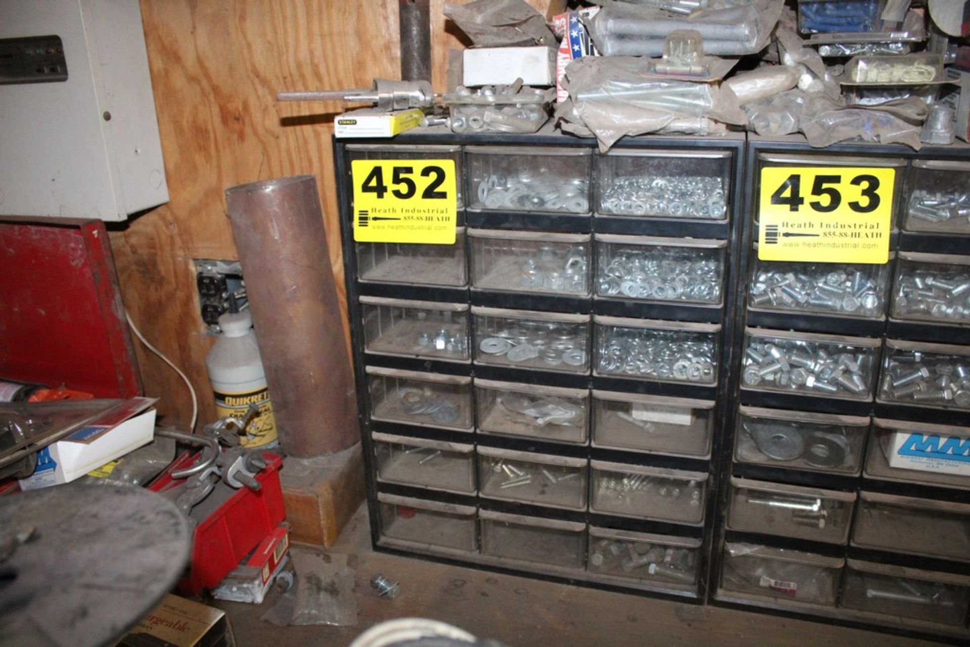 PARTS BIN WITH HARDWARE