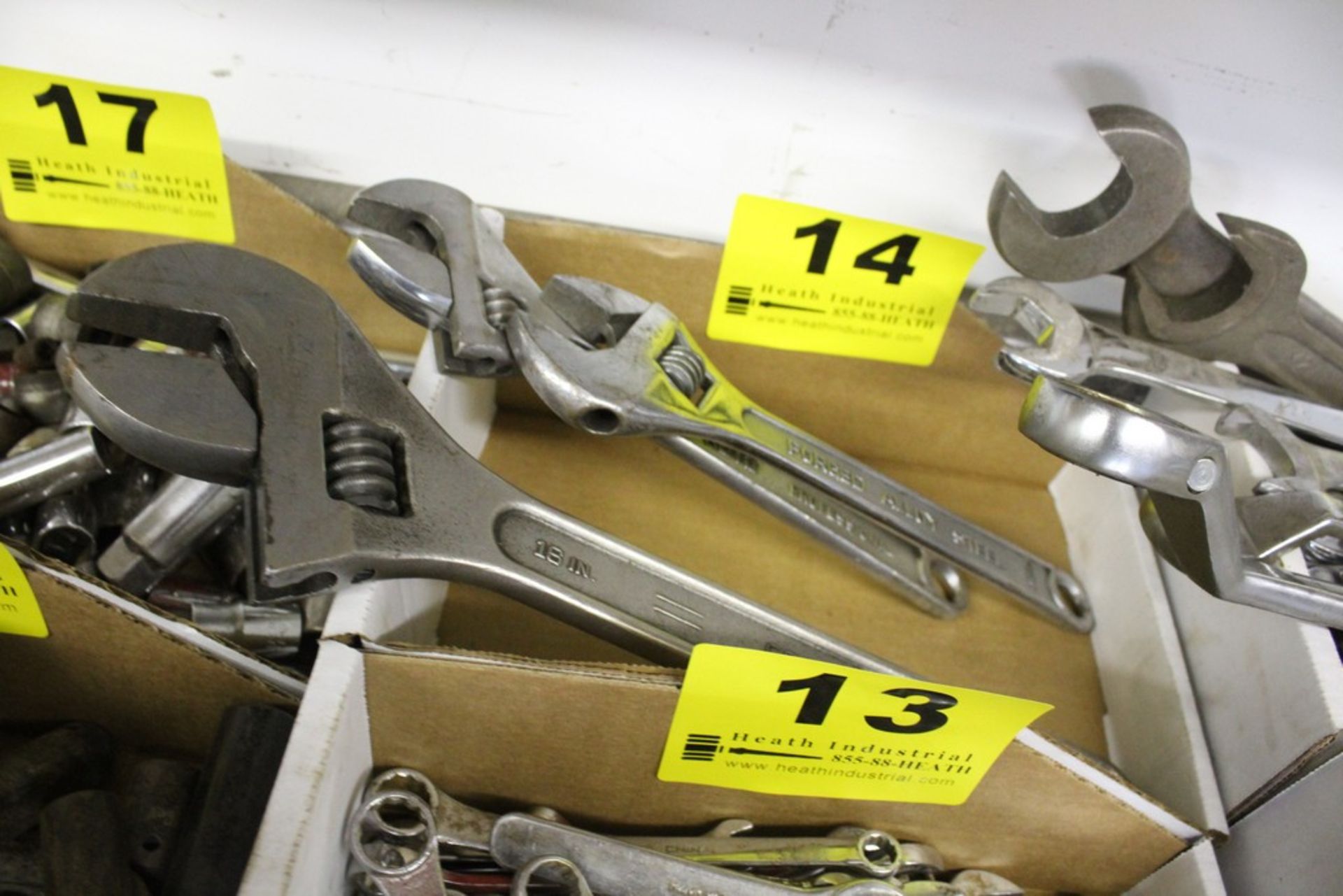 (3) LARGE CRESCENT WRENCHES