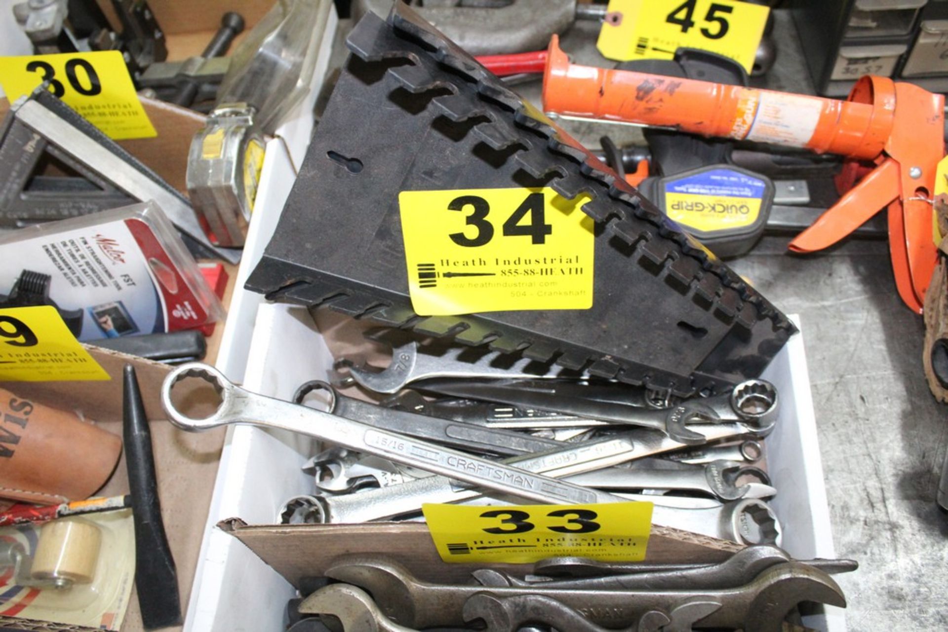 LARGE QUANTITY OF WRENCHES