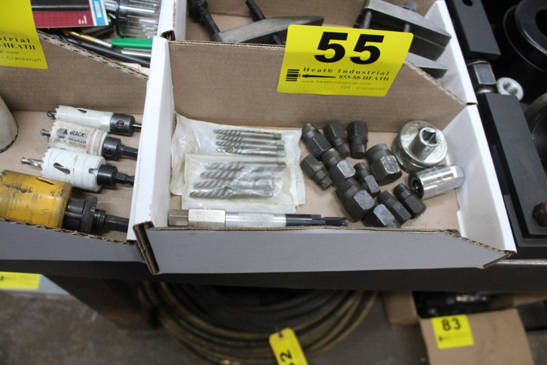 ASSORTED EASY OUT, EXTRACTORS AND THREAD REPAIR TOOLS