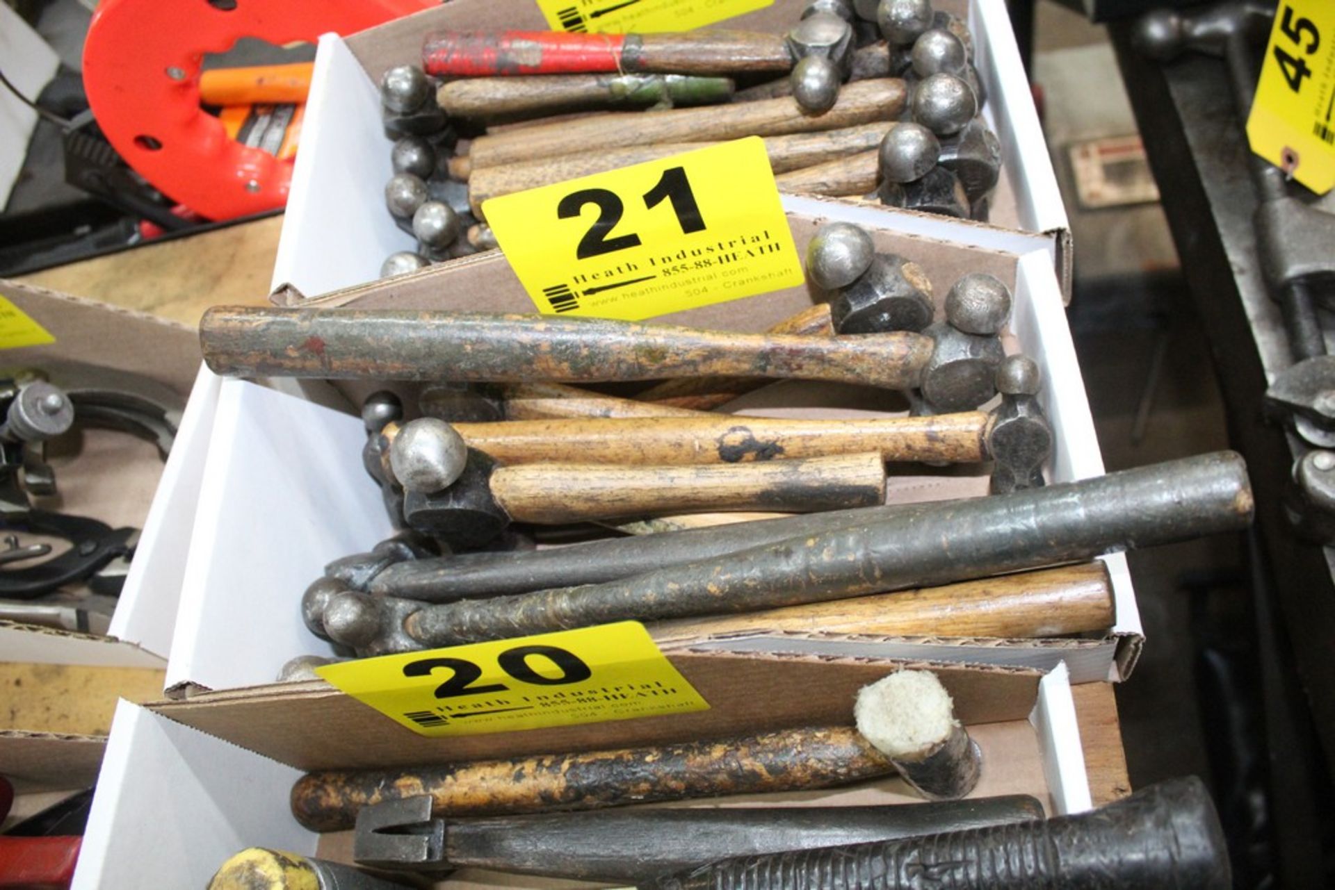 ASSORTED BALL PEAN HAMMERS