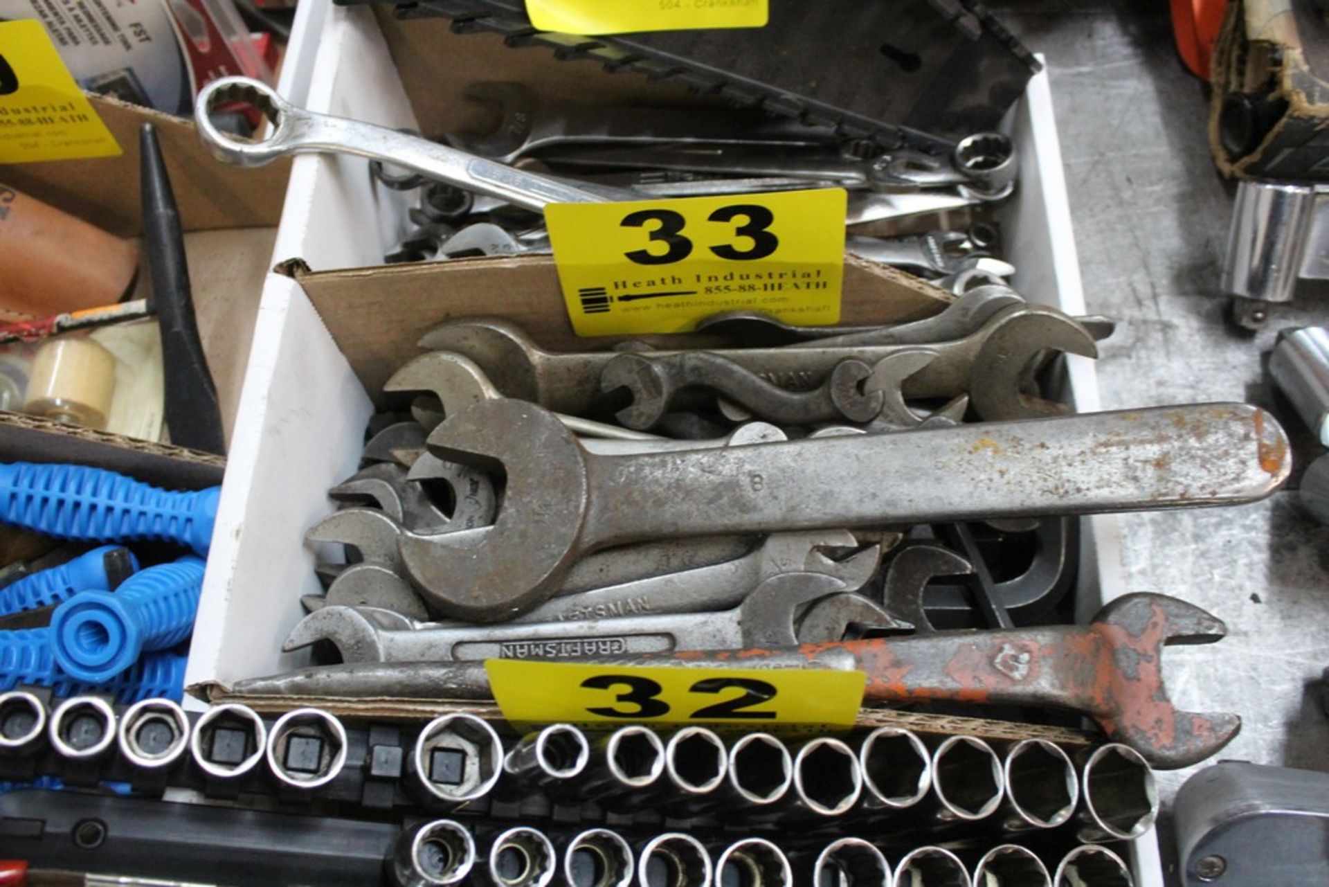 LARGE QUANTITY OF WRENCHES