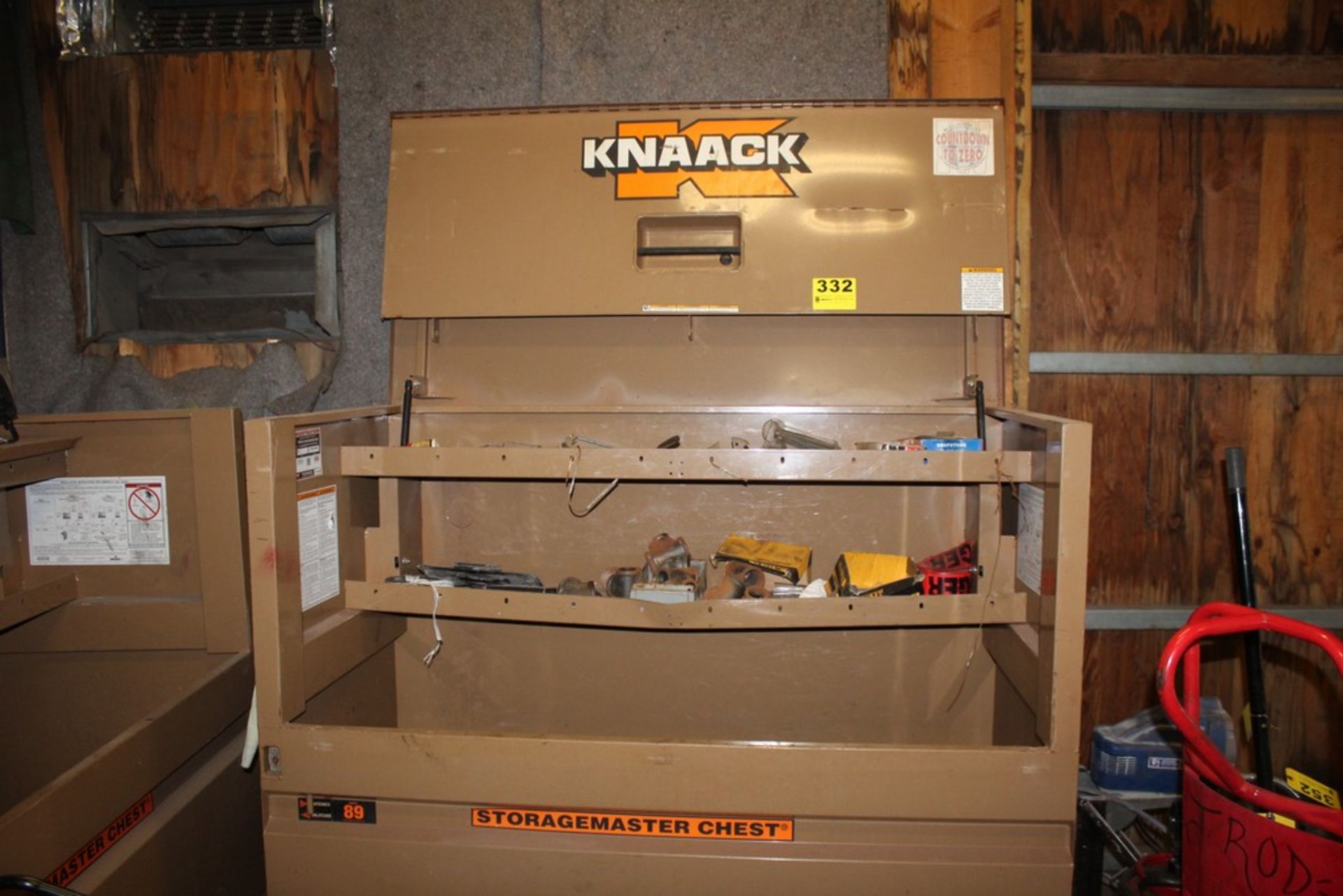 KNAACK MODEL 89 GANG BOX, 57" X 60" X 30"